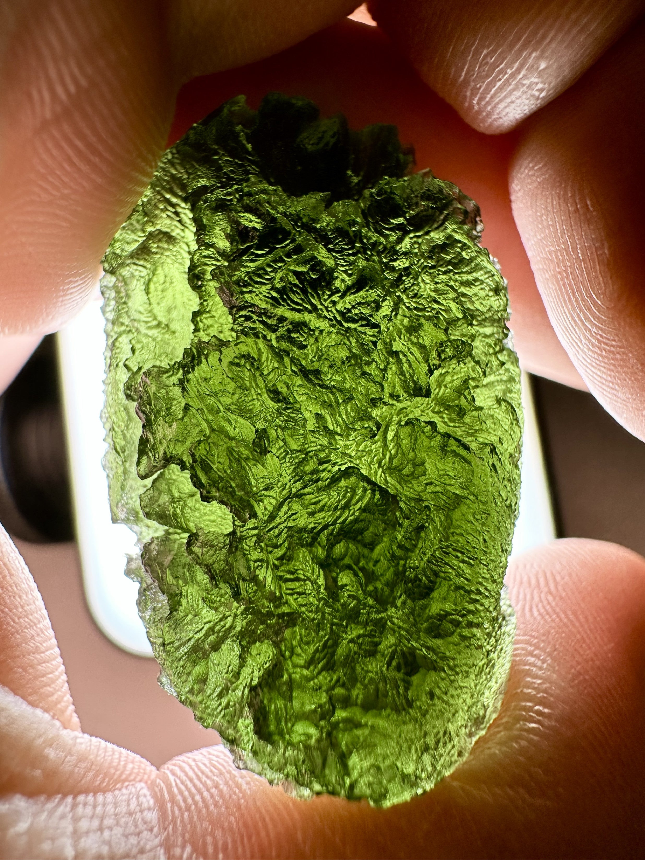 Moldavite – Slavce u CB – 17,9g - V2012