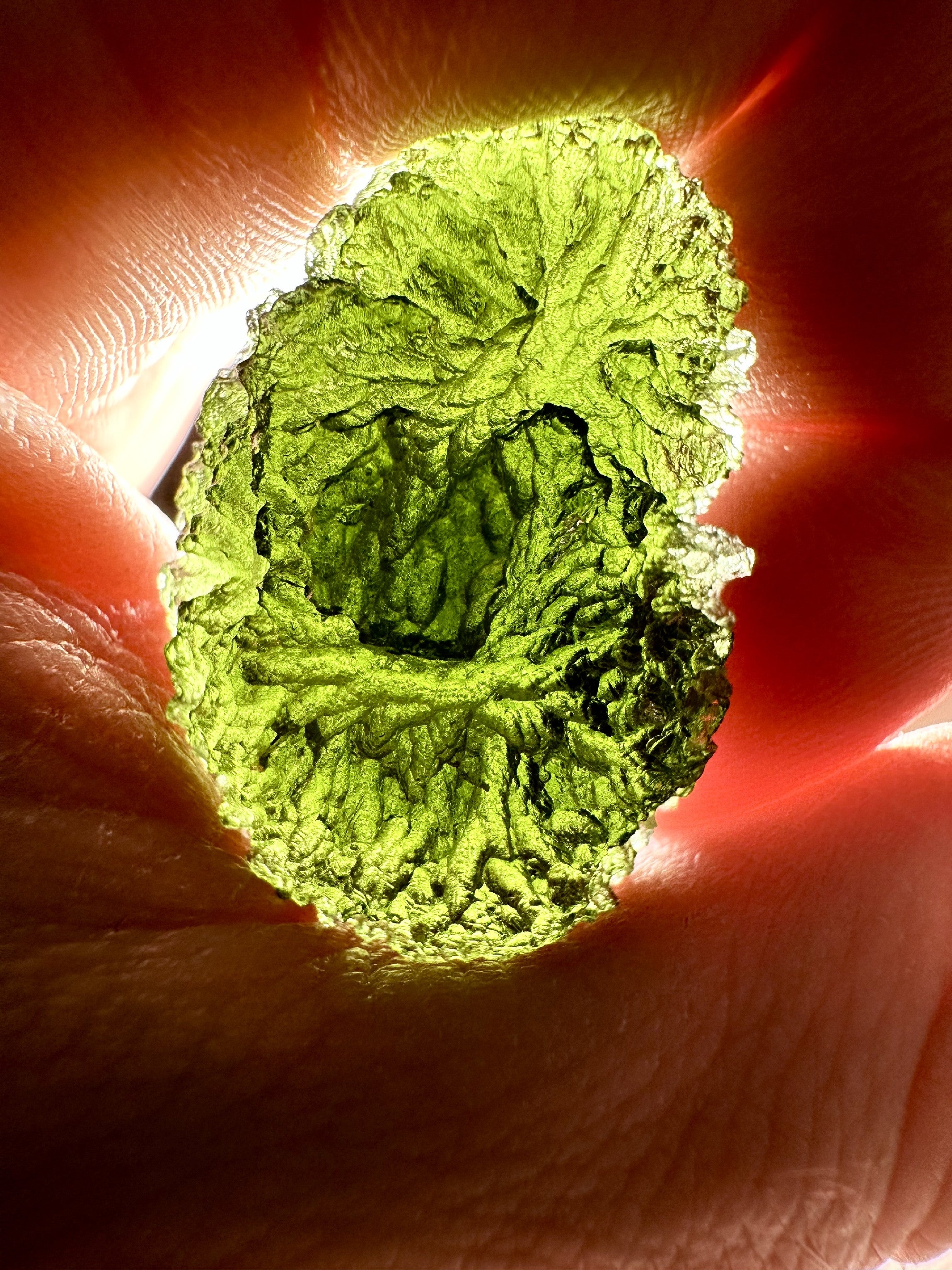Moldavite – Nesmen – 12,9g - V1845