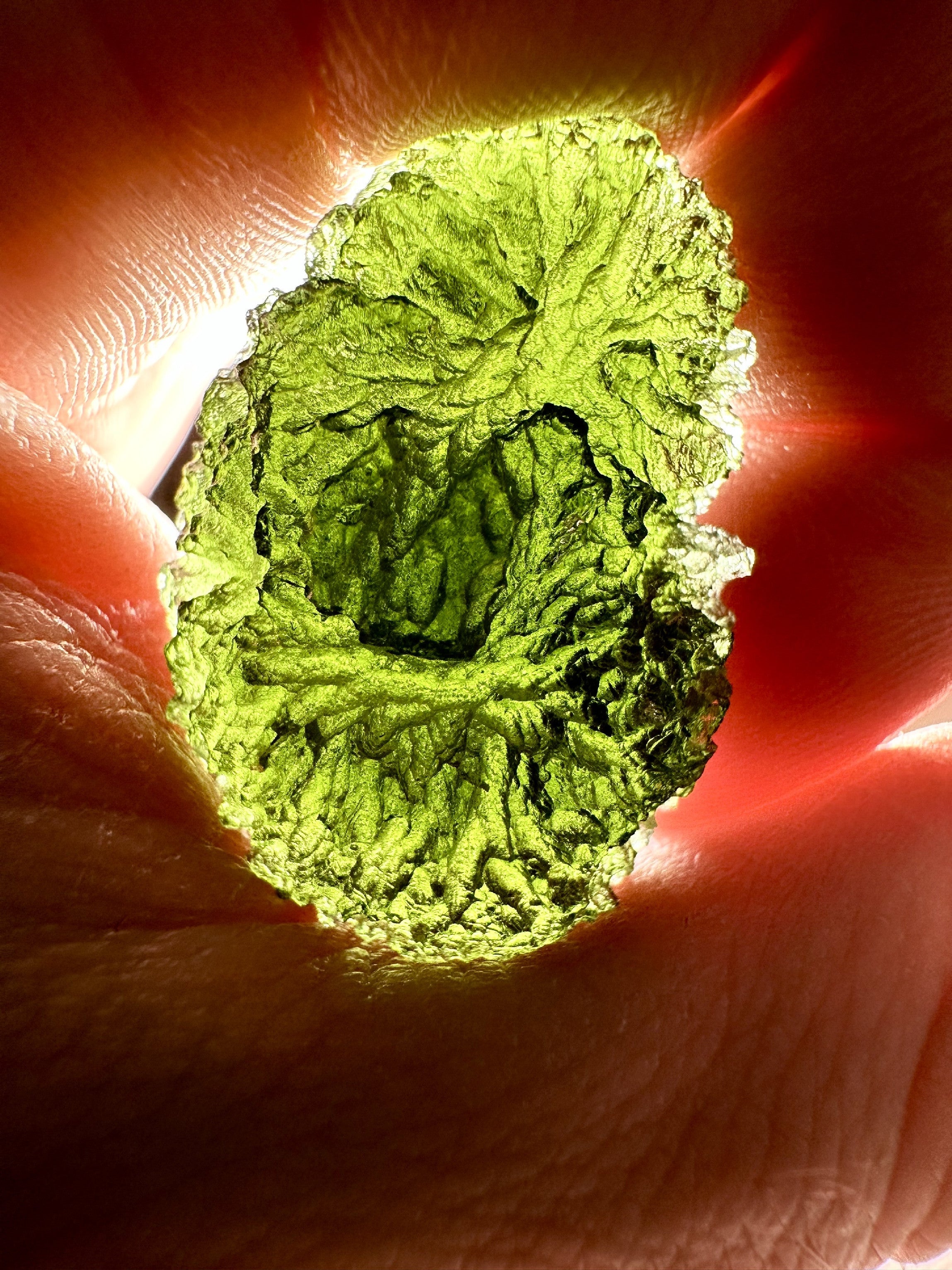 Moldavite – Nesmen – 12,9g - V1845