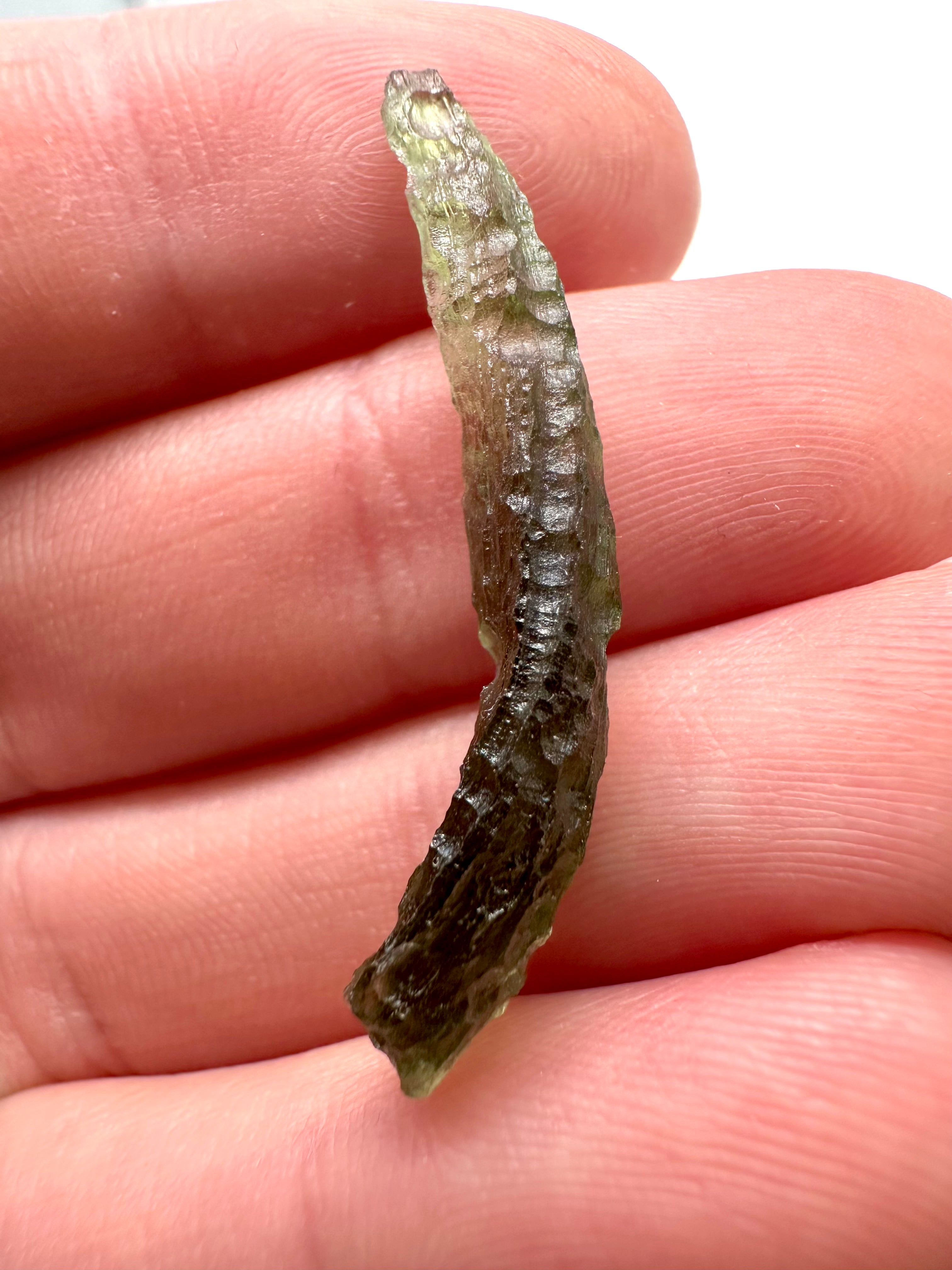Moldavite – Chlum nad Malsi – 1,3g - OVL057