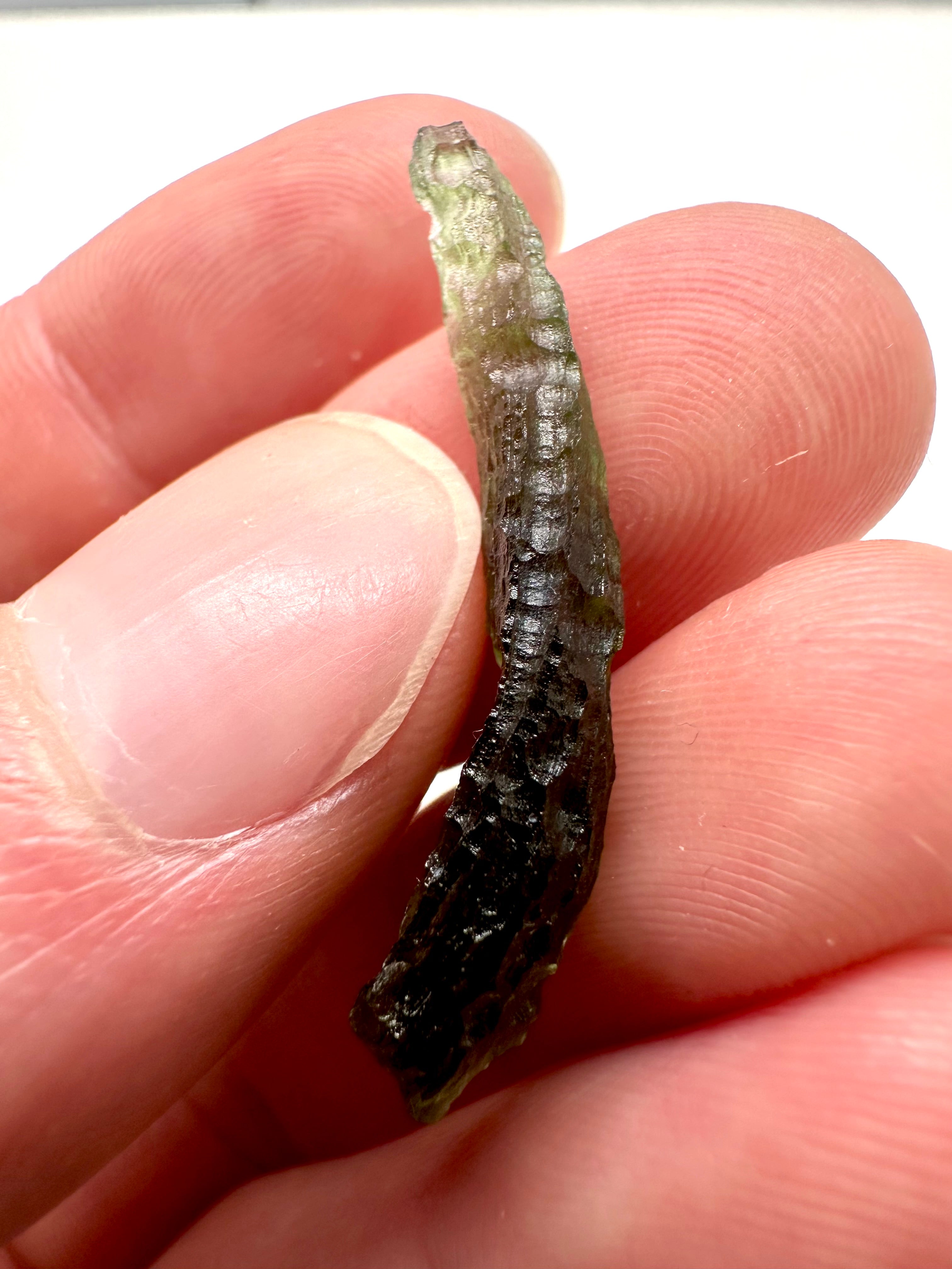 Moldavite – Chlum nad Malsi – 1,3g - OVL057