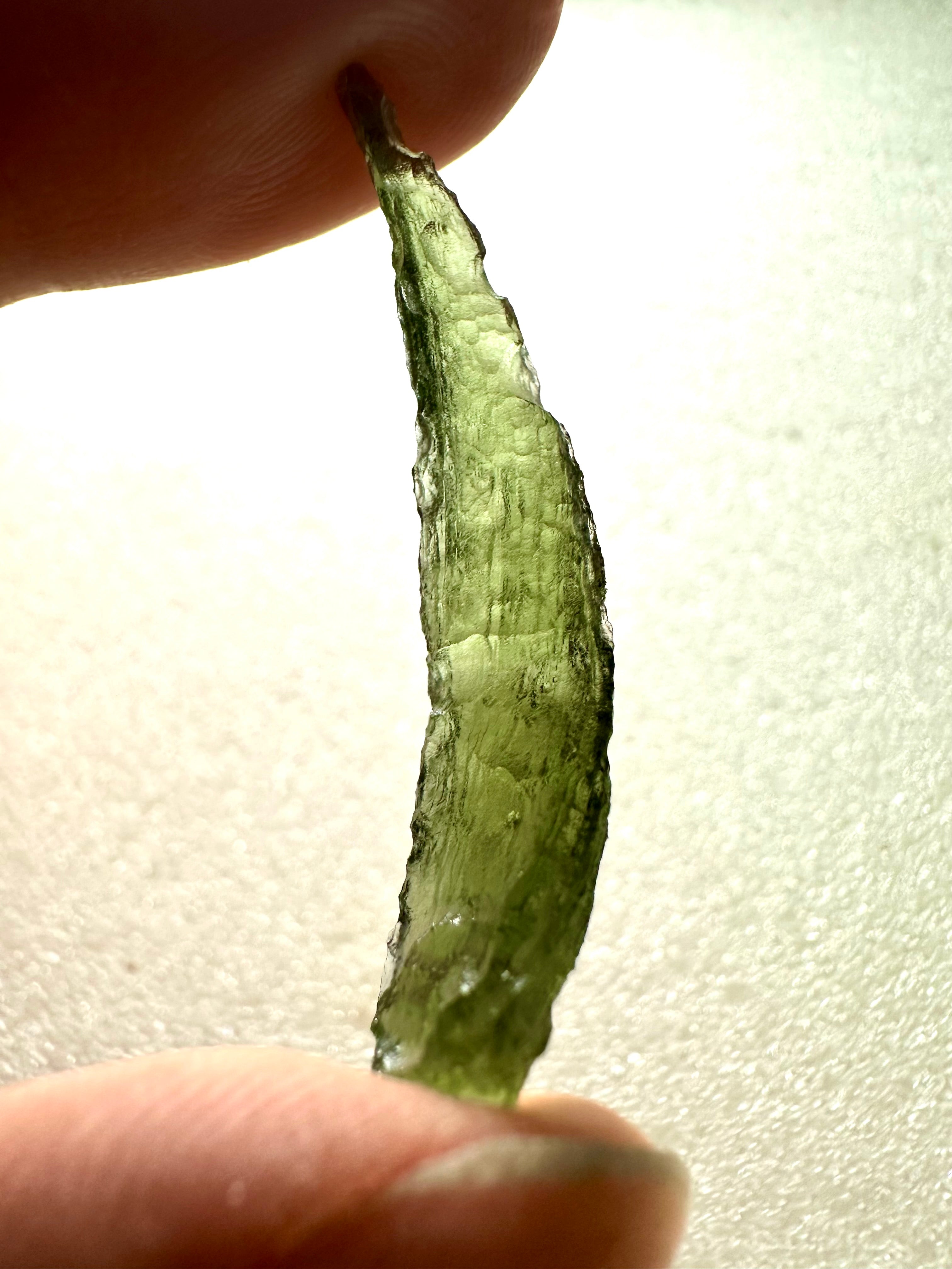 Moldavite – Chlum nad Malsi – 1,3g - OVL057