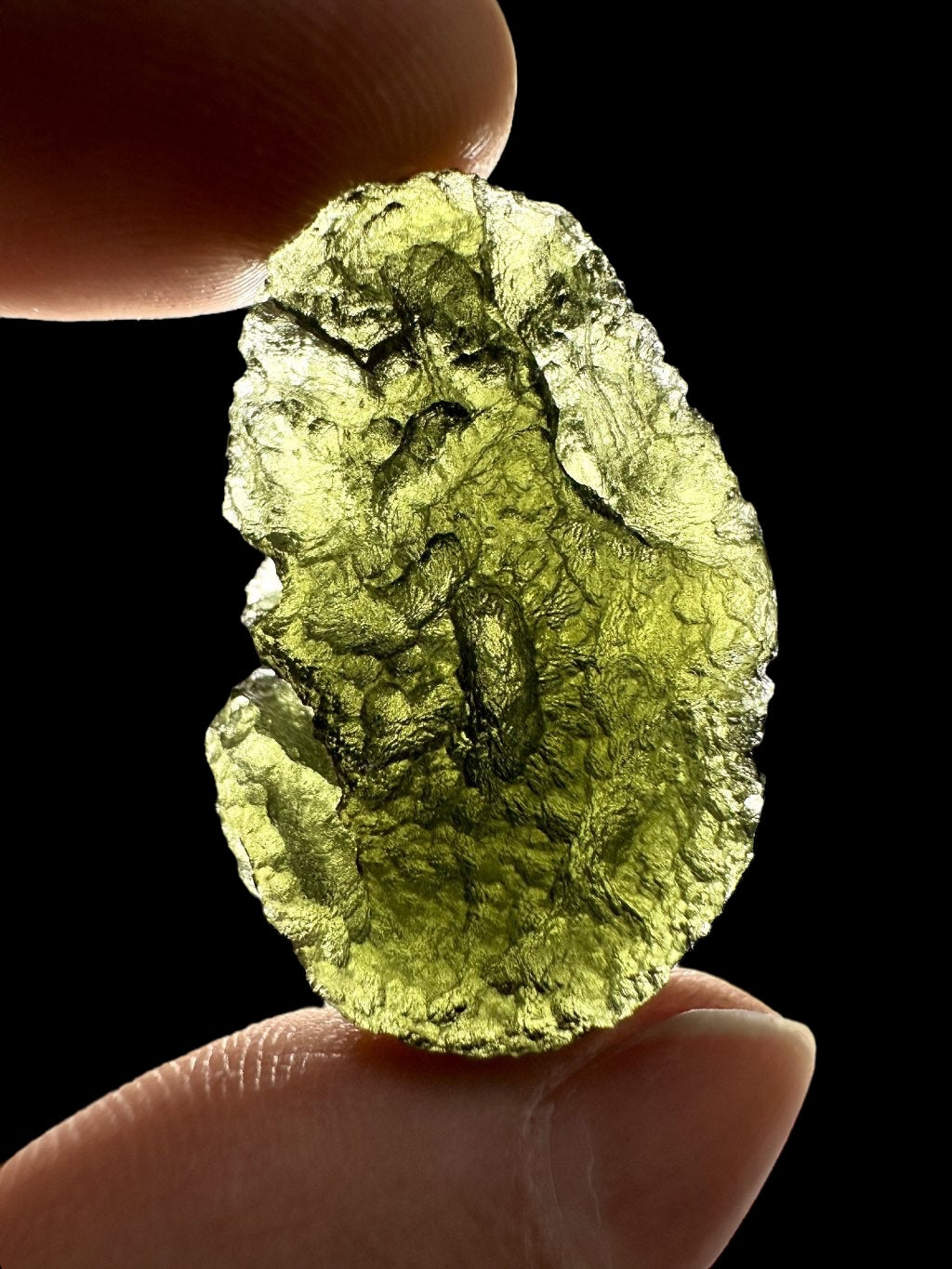 Moldavite – Chlum nad Malsi – 10,7g - V1667