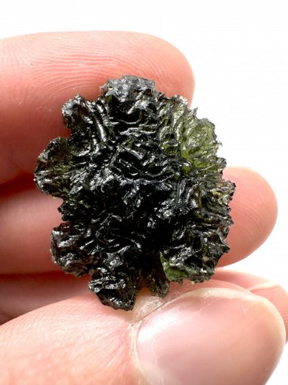 Moldavite Grezza – Locenice za jimkou – 5,7g - V458