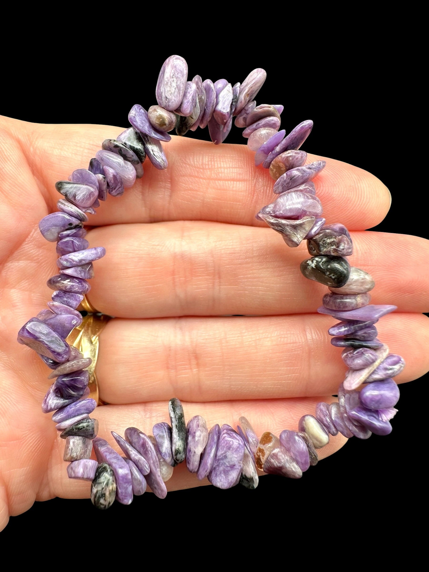 Charoite bracelet