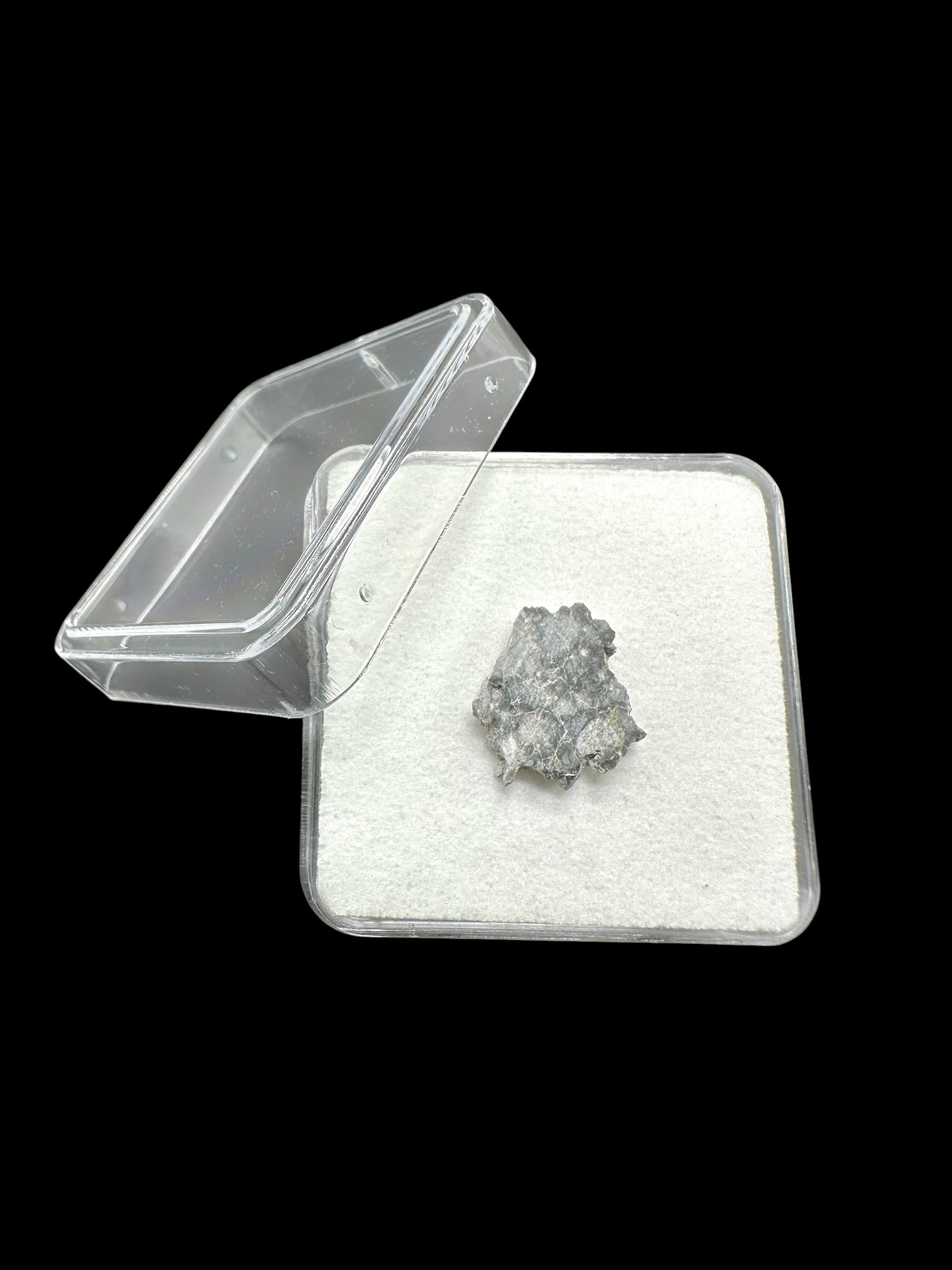 White sqaure box for mineral samples - PK014