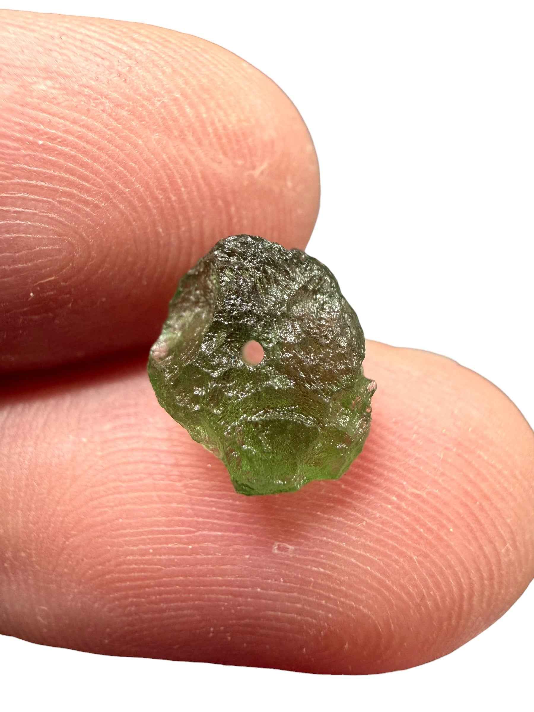 Perla di moldavite grezza – random piece - VK012
