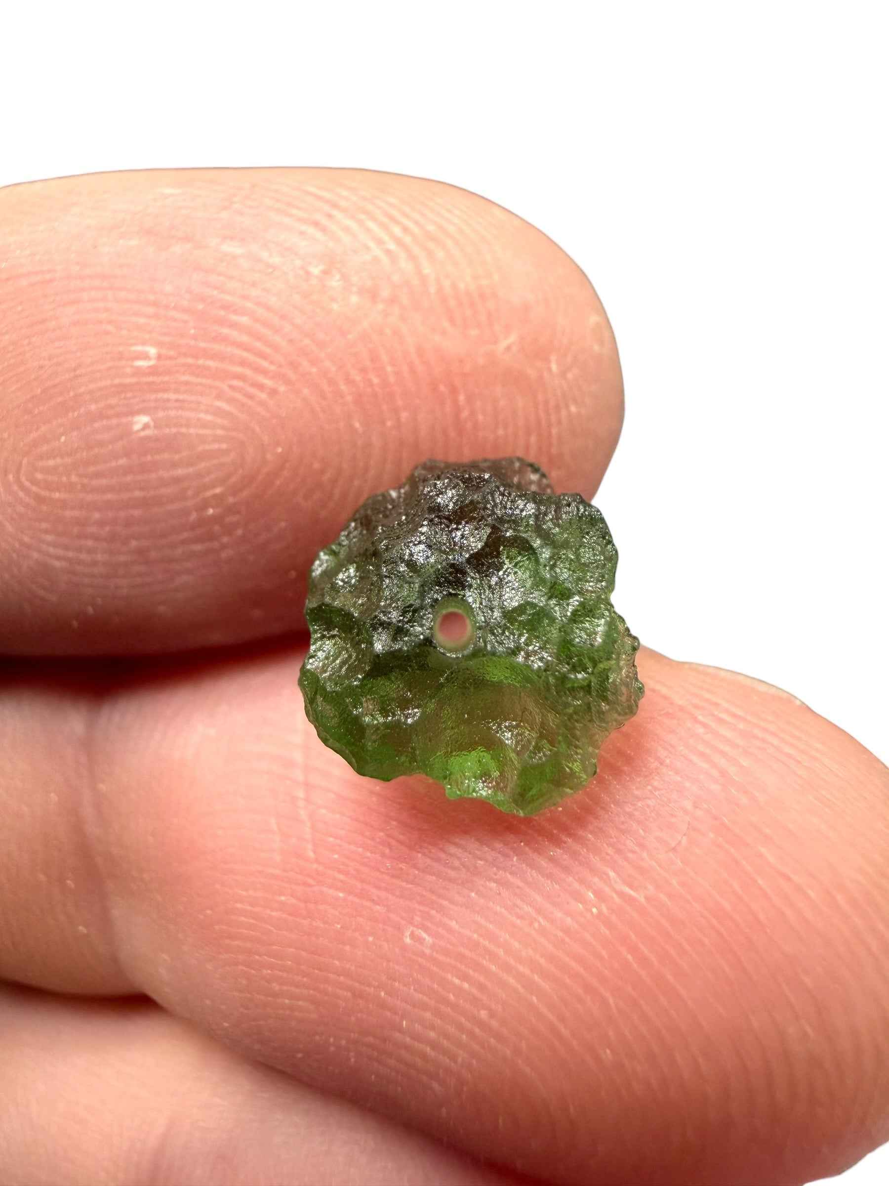 Perla di moldavite grezza – random piece - VK012