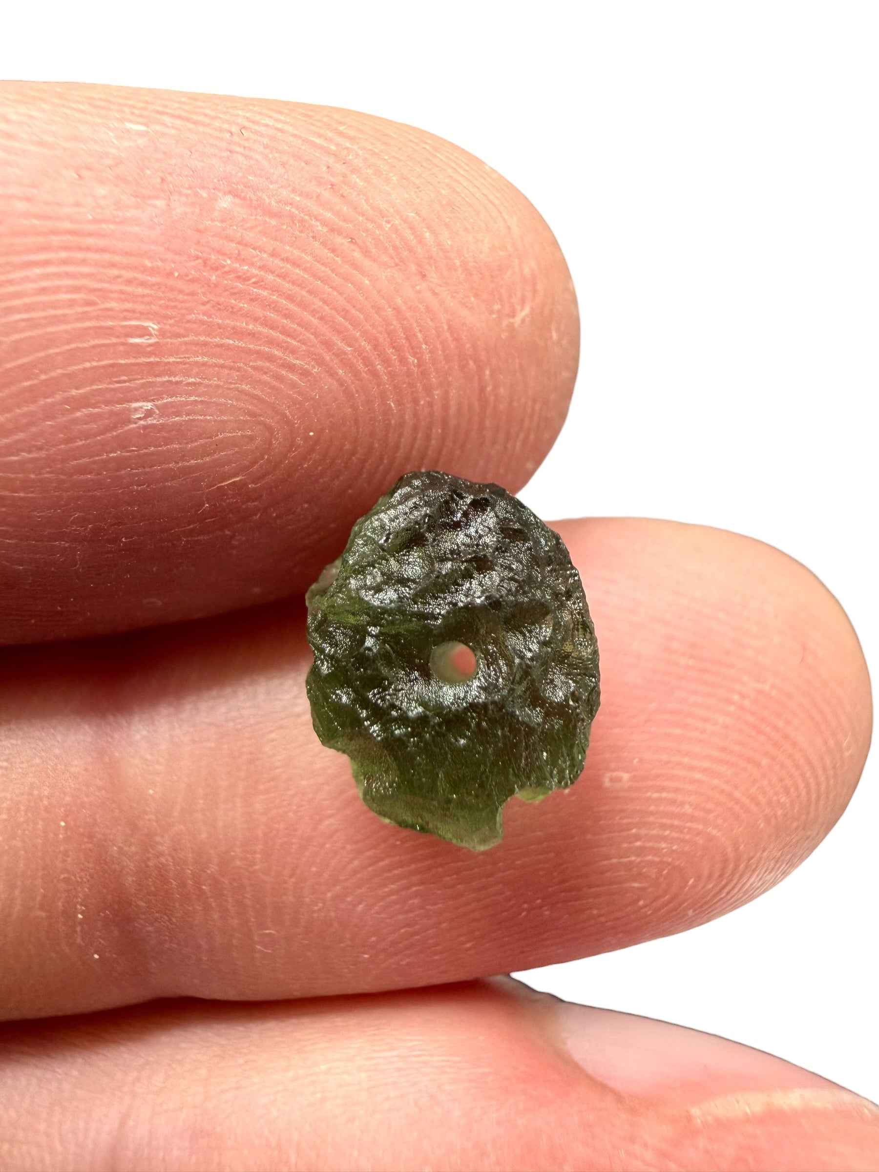 Perla di moldavite grezza – random piece - VK012