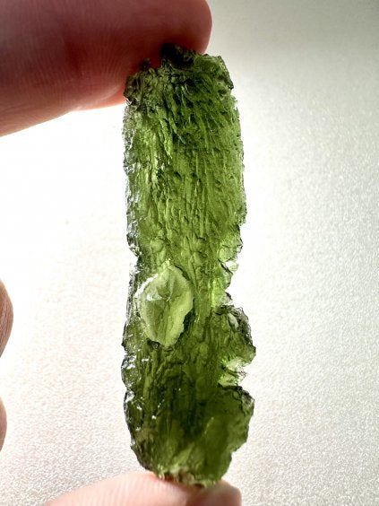 Moldavite Grezza – Habri – Pod vodarnou – 13,3g - V037-3