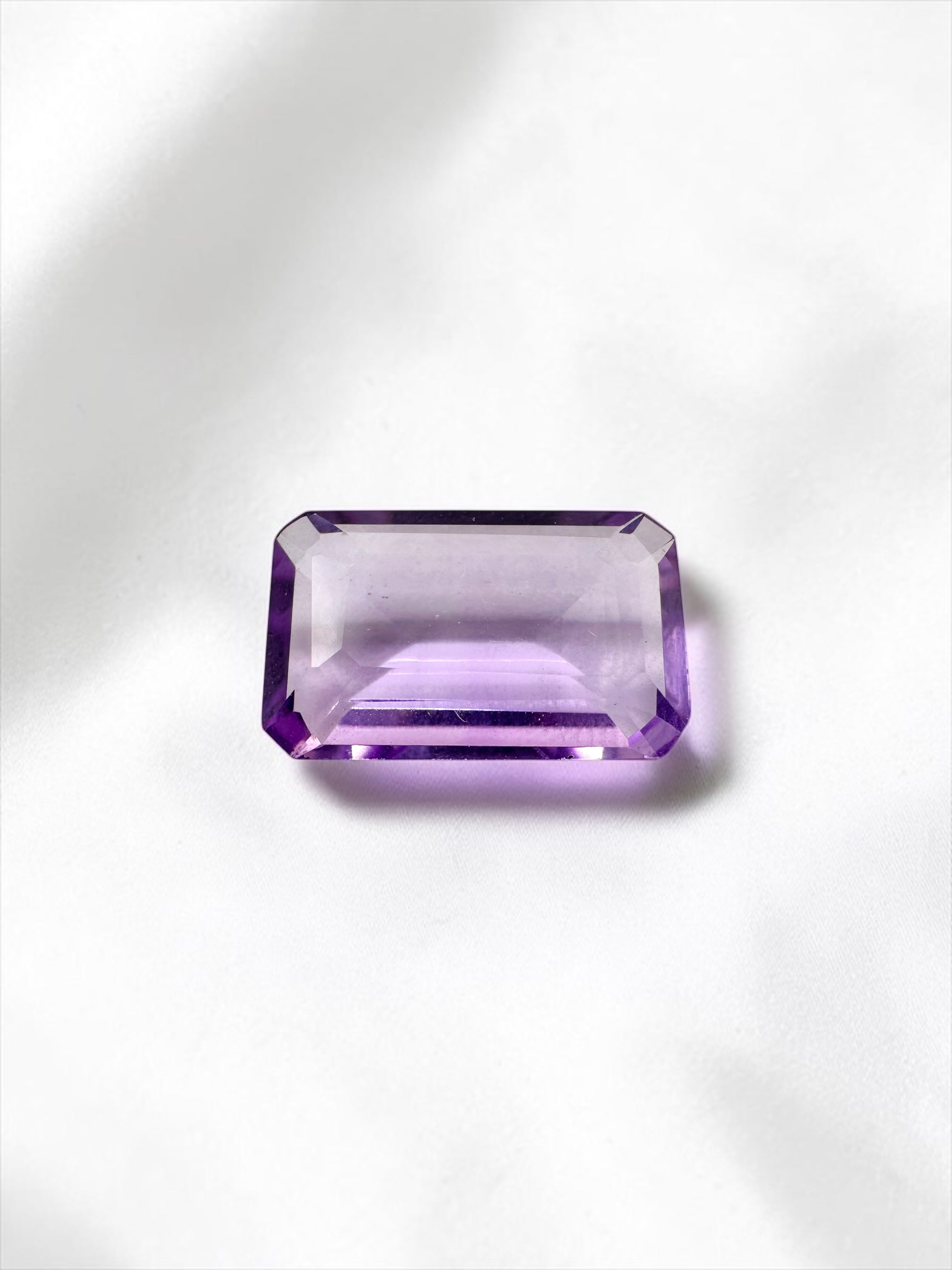 Faceted amethyst from Brazil 6,3ct