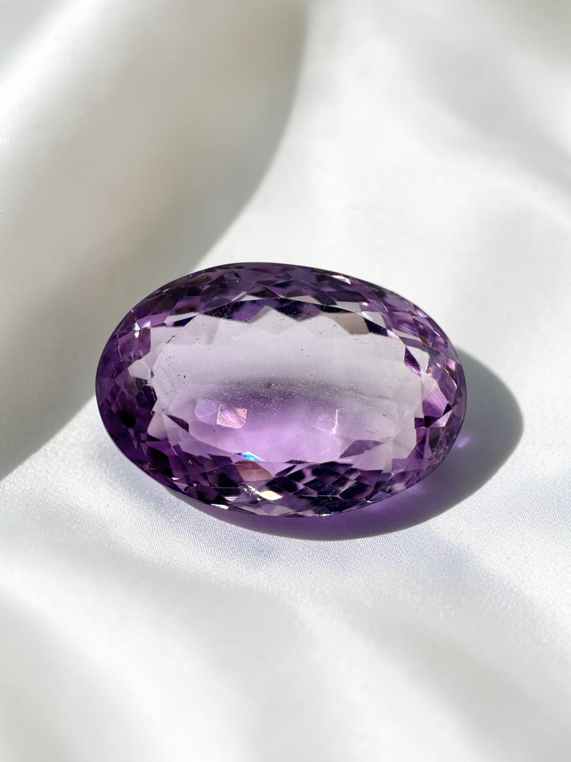 Faceted amethyst from Brazil 16,7ct