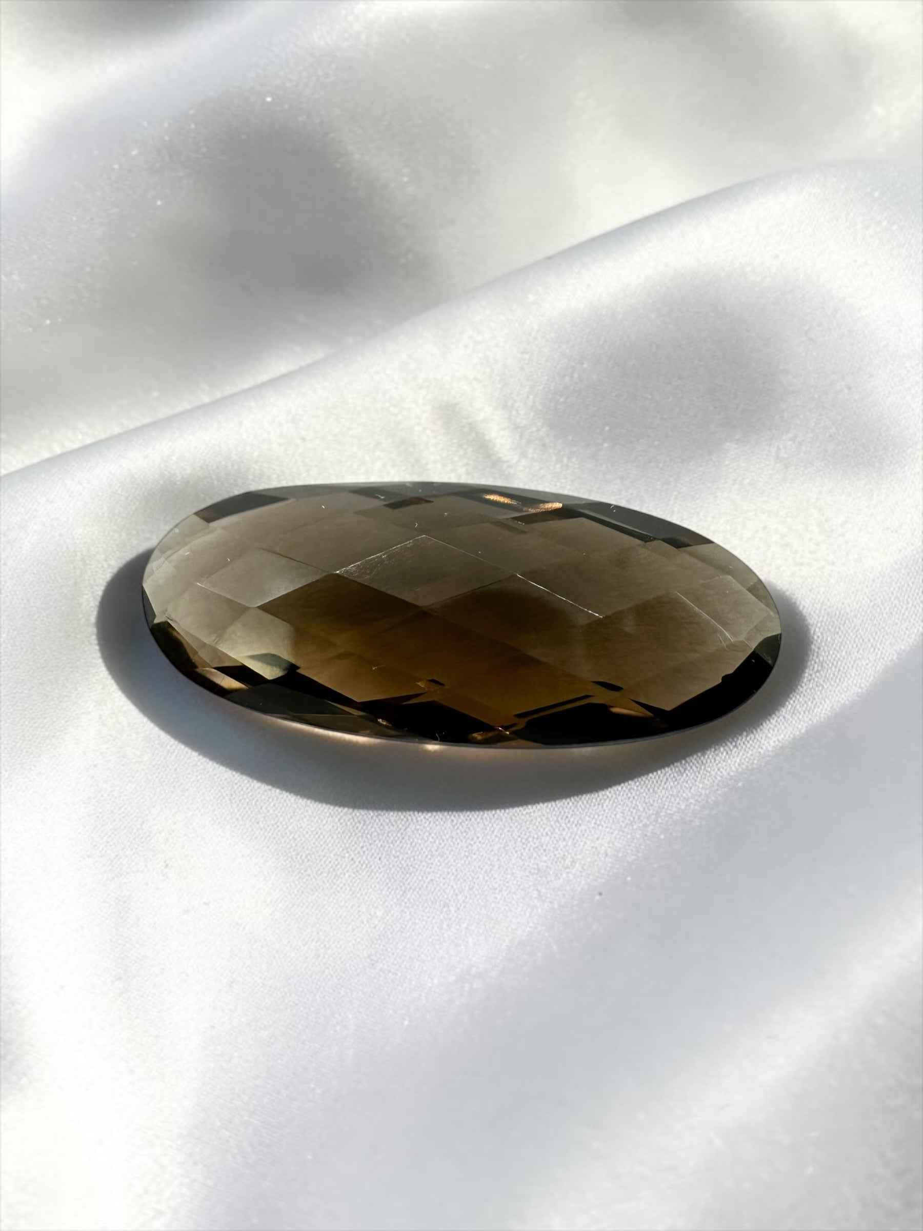 Quarzo fumé sfaccettato dal Brasile 11,35ct - BZA01
