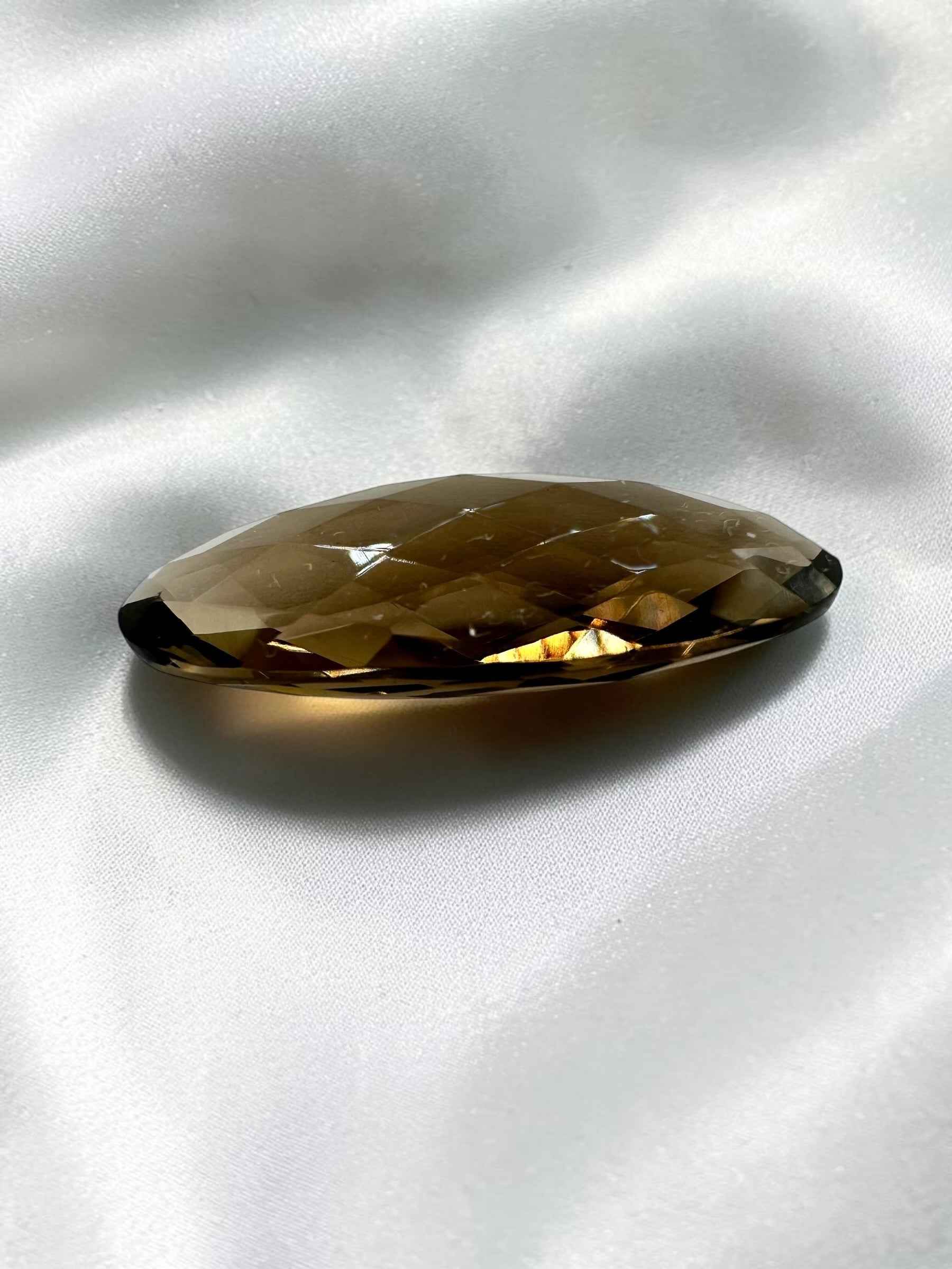 Quarzo fumé sfaccettato dal Brasile 11,35ct - BZA01