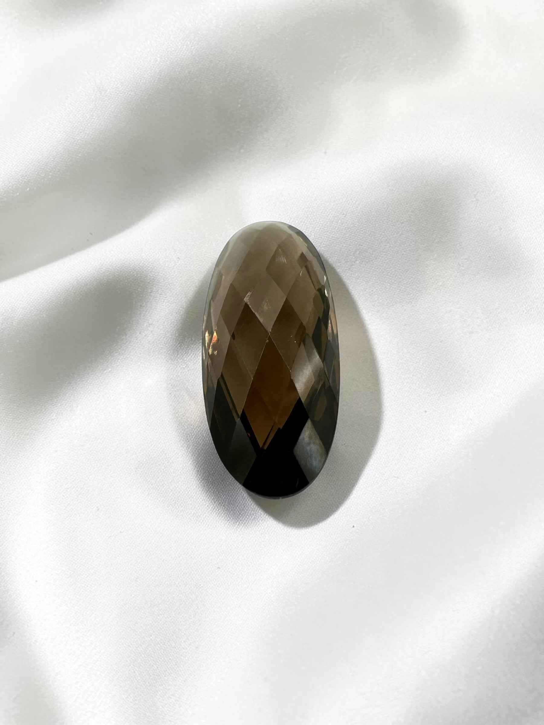 Quarzo fumé sfaccettato dal Brasile 11,35ct - BZA01