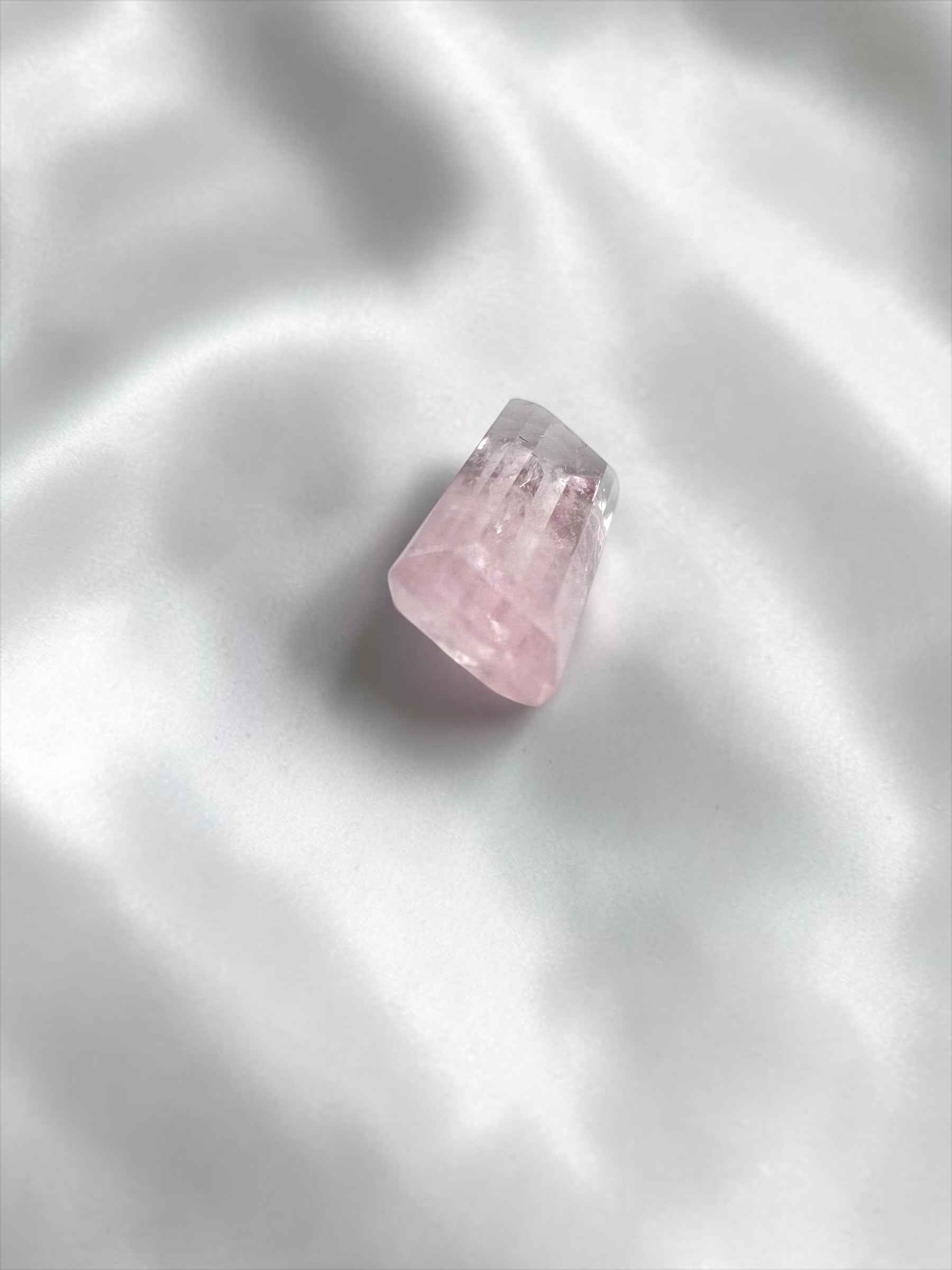 Morganite sfaccettata dal Pakistan 3,35ct - BM01
