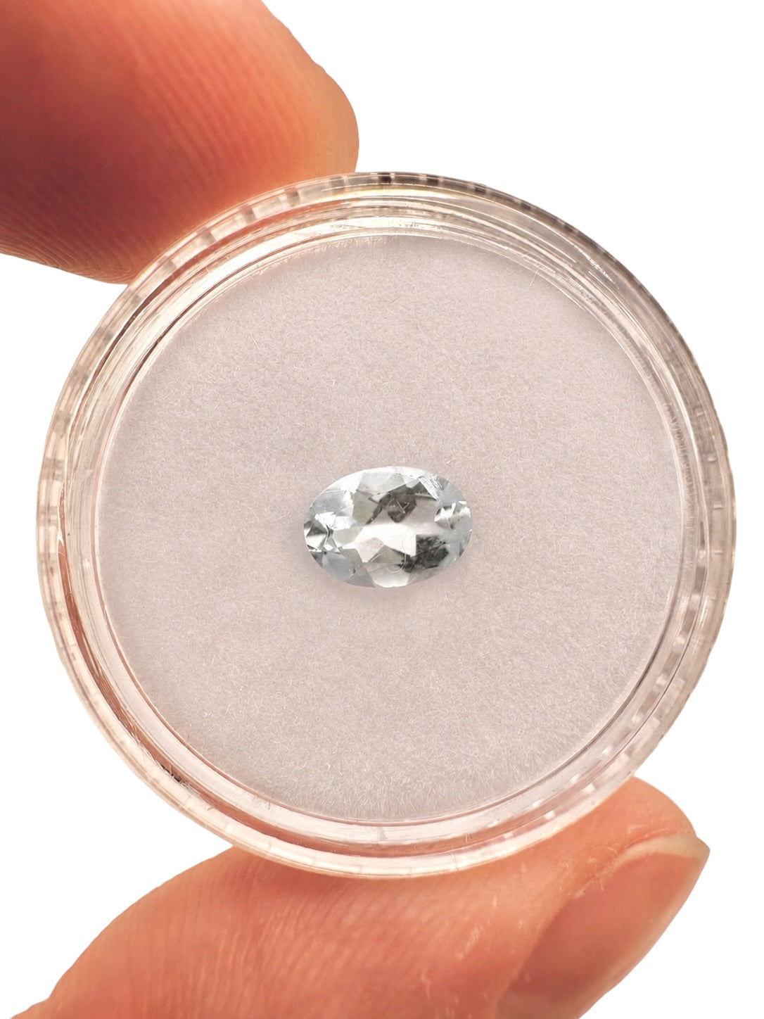 Faceted Aquamarine from Pakistan 0,6ct - BAK04