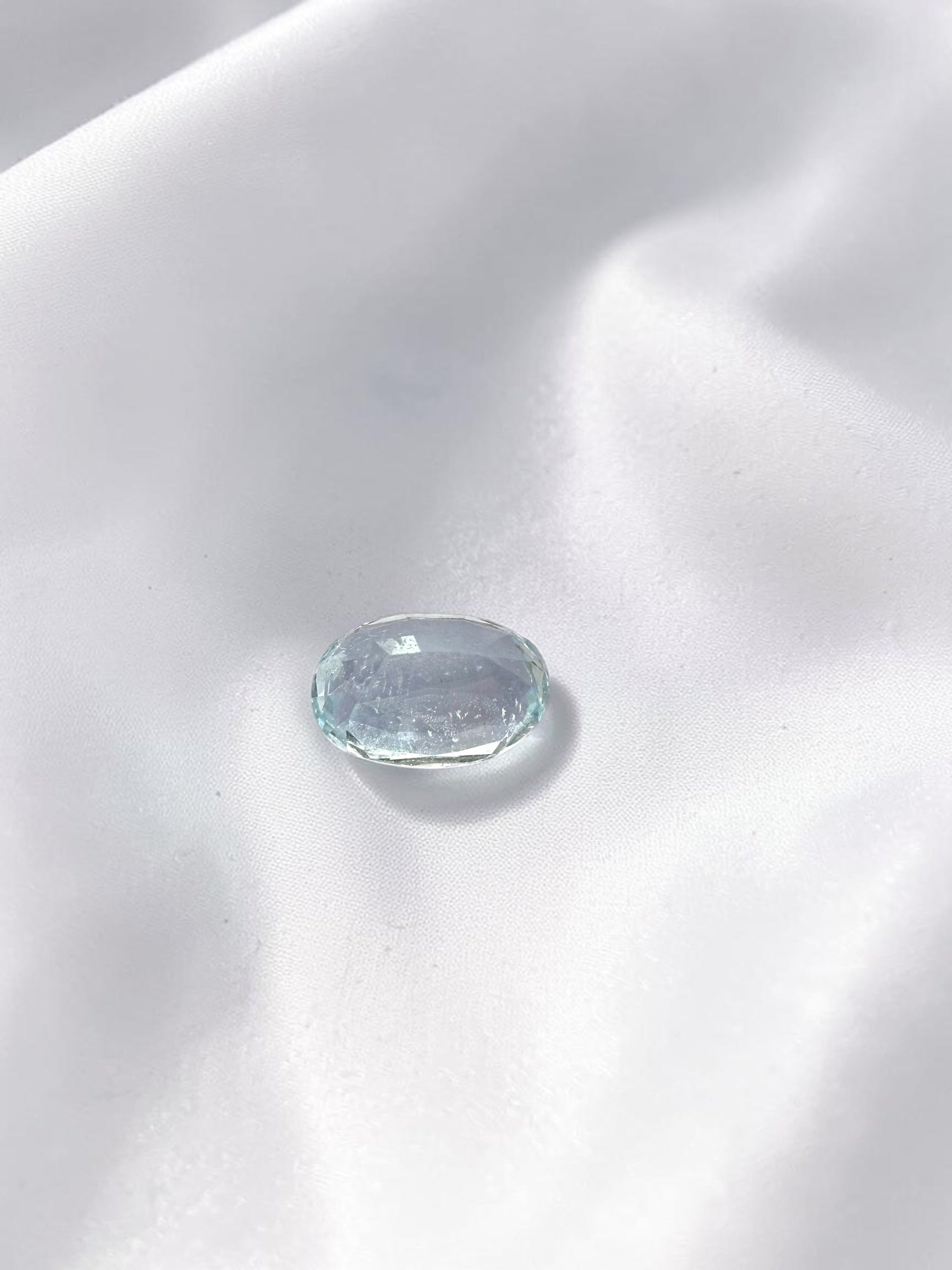 Faceted Aquamarine from India 0,85ct - BAK08
