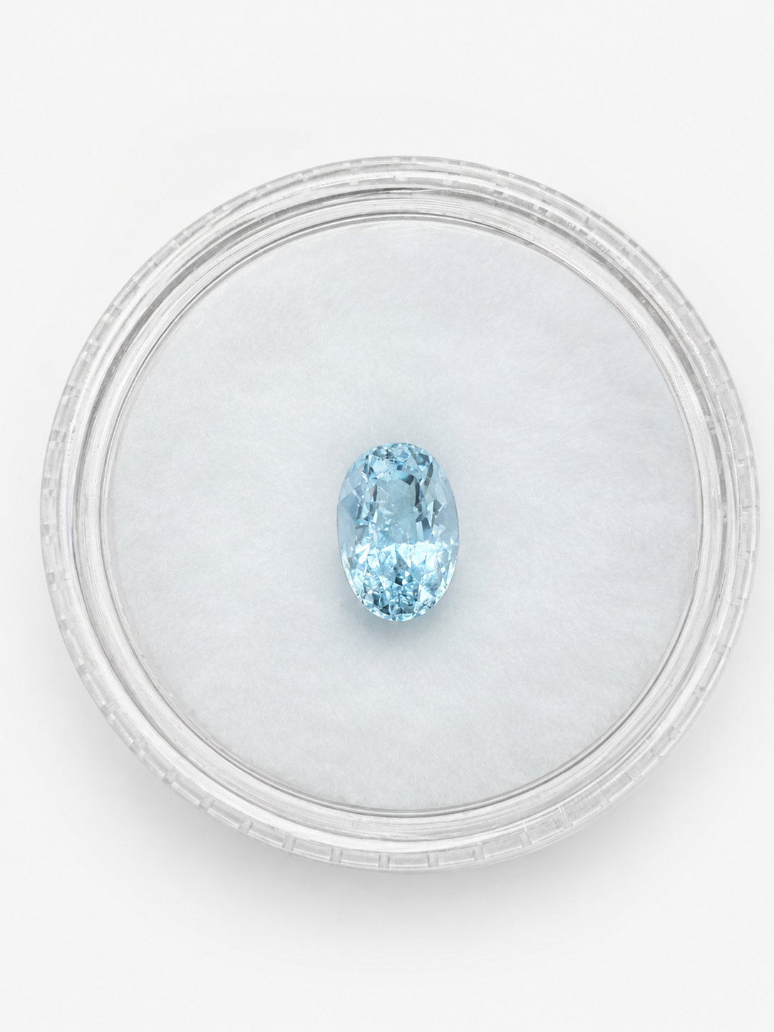 Faceted Aquamarine from India 0,85ct - BAK08