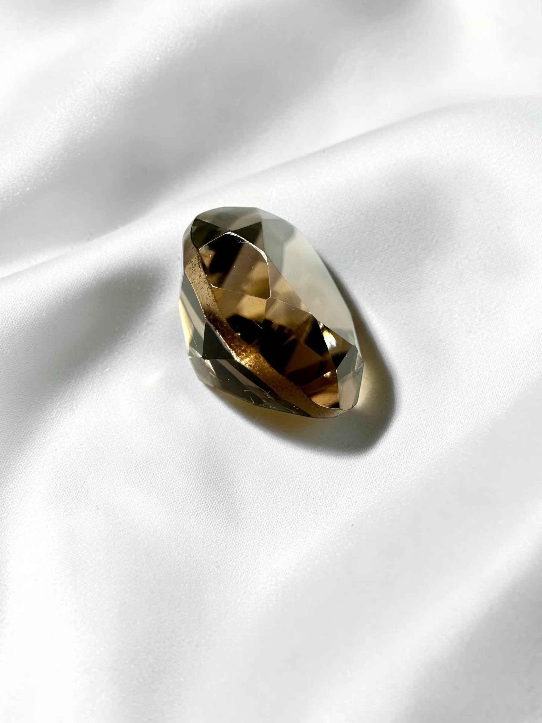 Quarzo fumé sfaccettato dal Brasile 4,9ct - BZA03