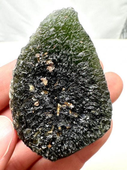 Moldavite Grezza – Vetrna Hurka – 68,5g - V500