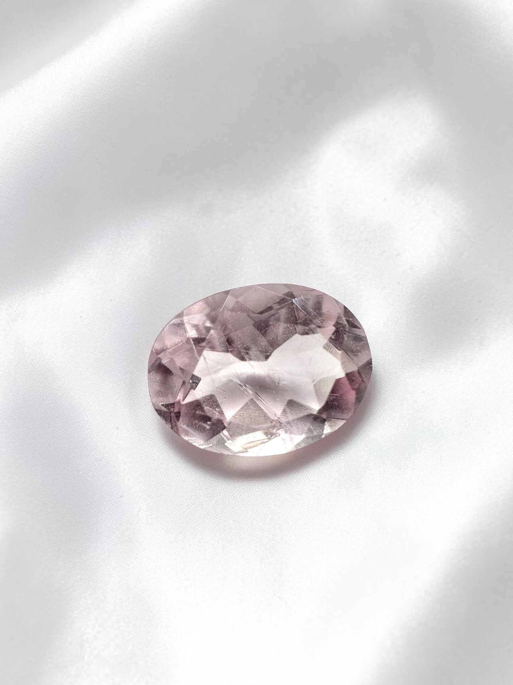 Morganite sfaccettata dal Pakistan 1,4ct - BM07