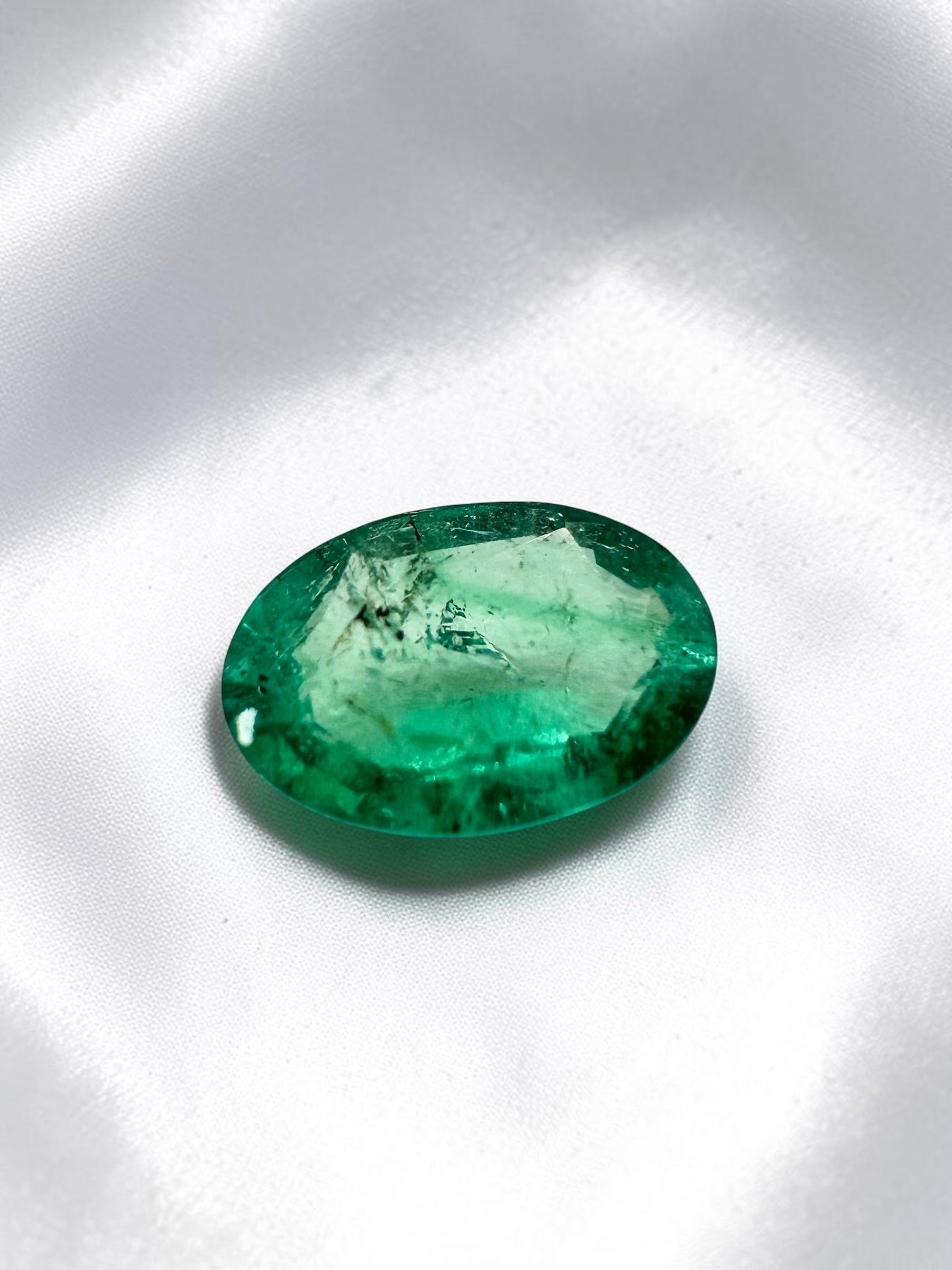 Faceted emerald from pakistan 0,25ct
