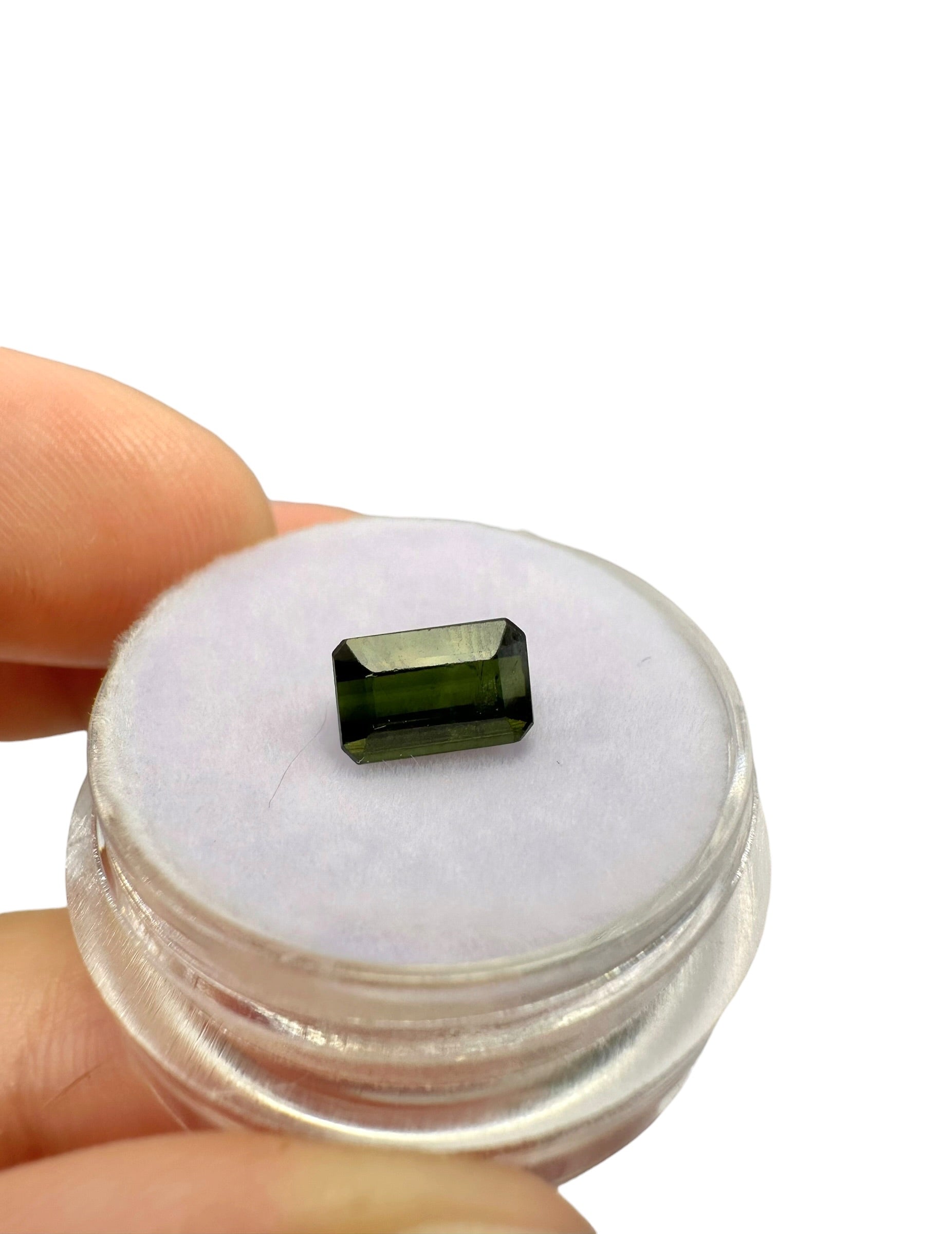 Faceted tourmaline from Mozambique 1,2ct - BTU01