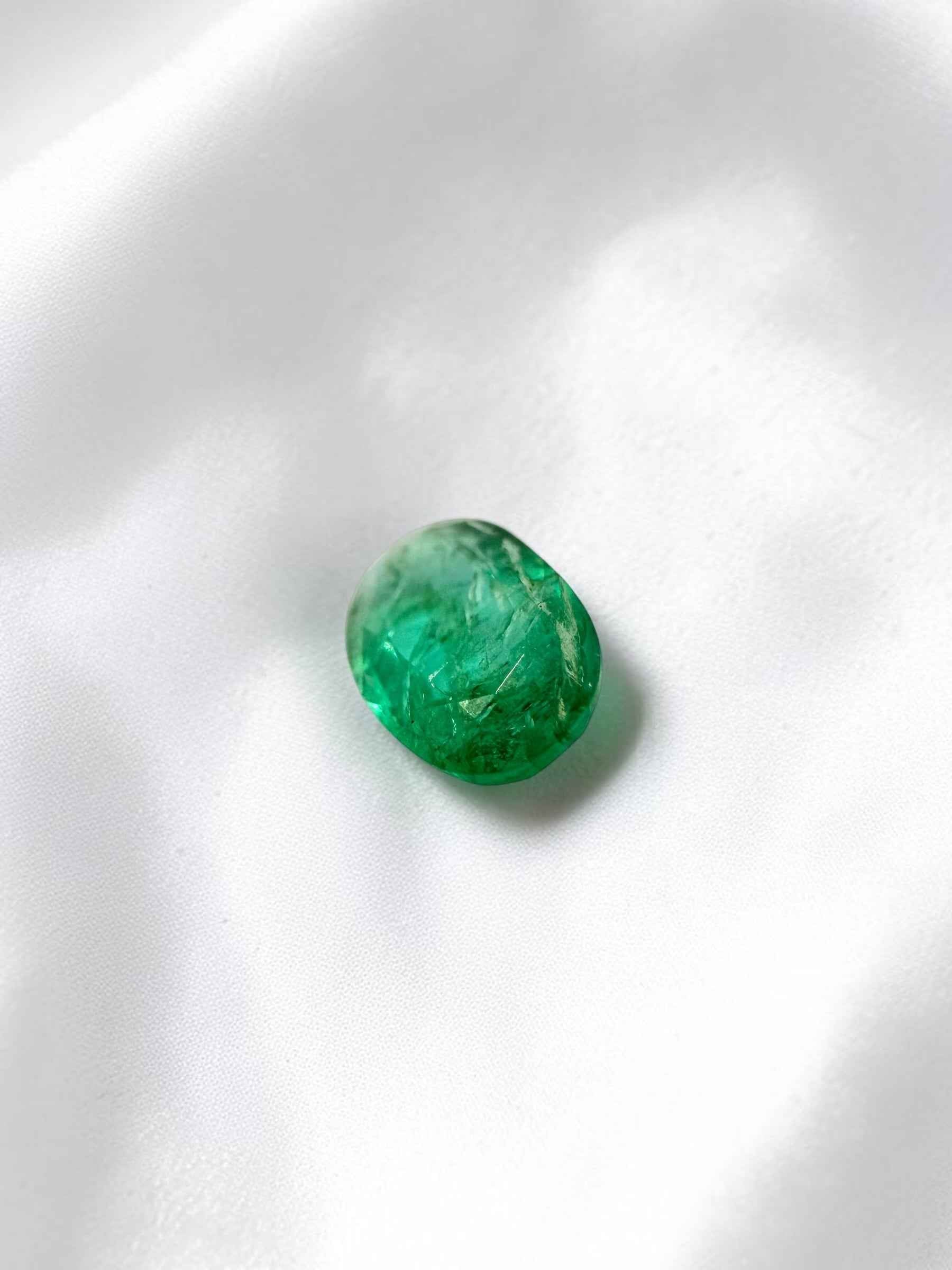 Smeraldo sfaccettato dal Pakistan 0,7ct - BS025