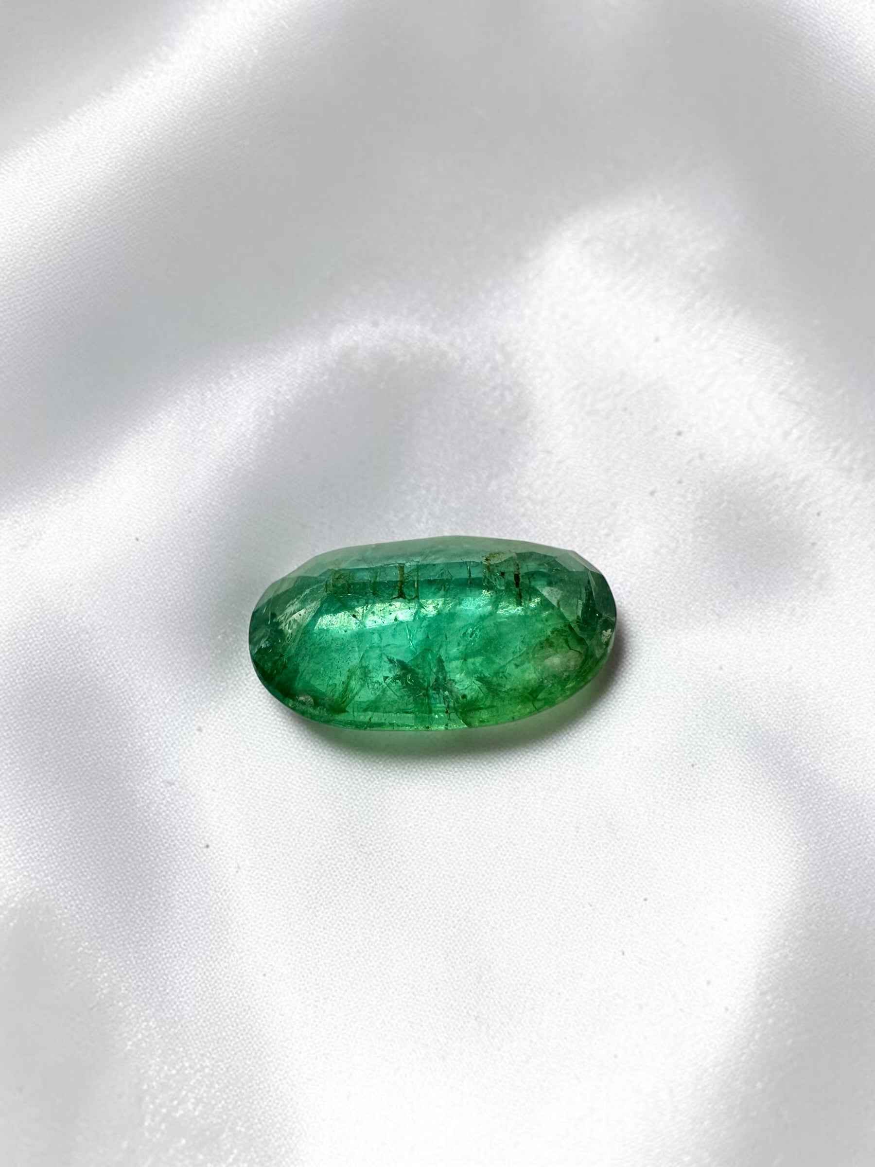 Smeraldo sfaccettato dal Pakistan 0,7ct - BS025