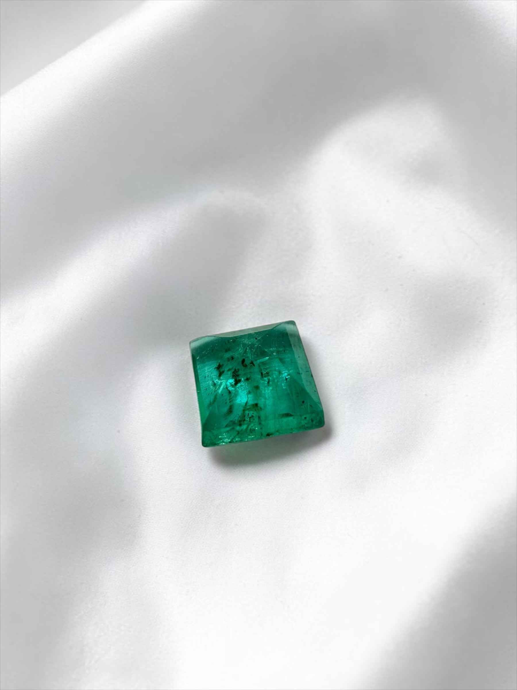 Smeraldo sfaccettato dal Pakistan 0,45ct - BS026