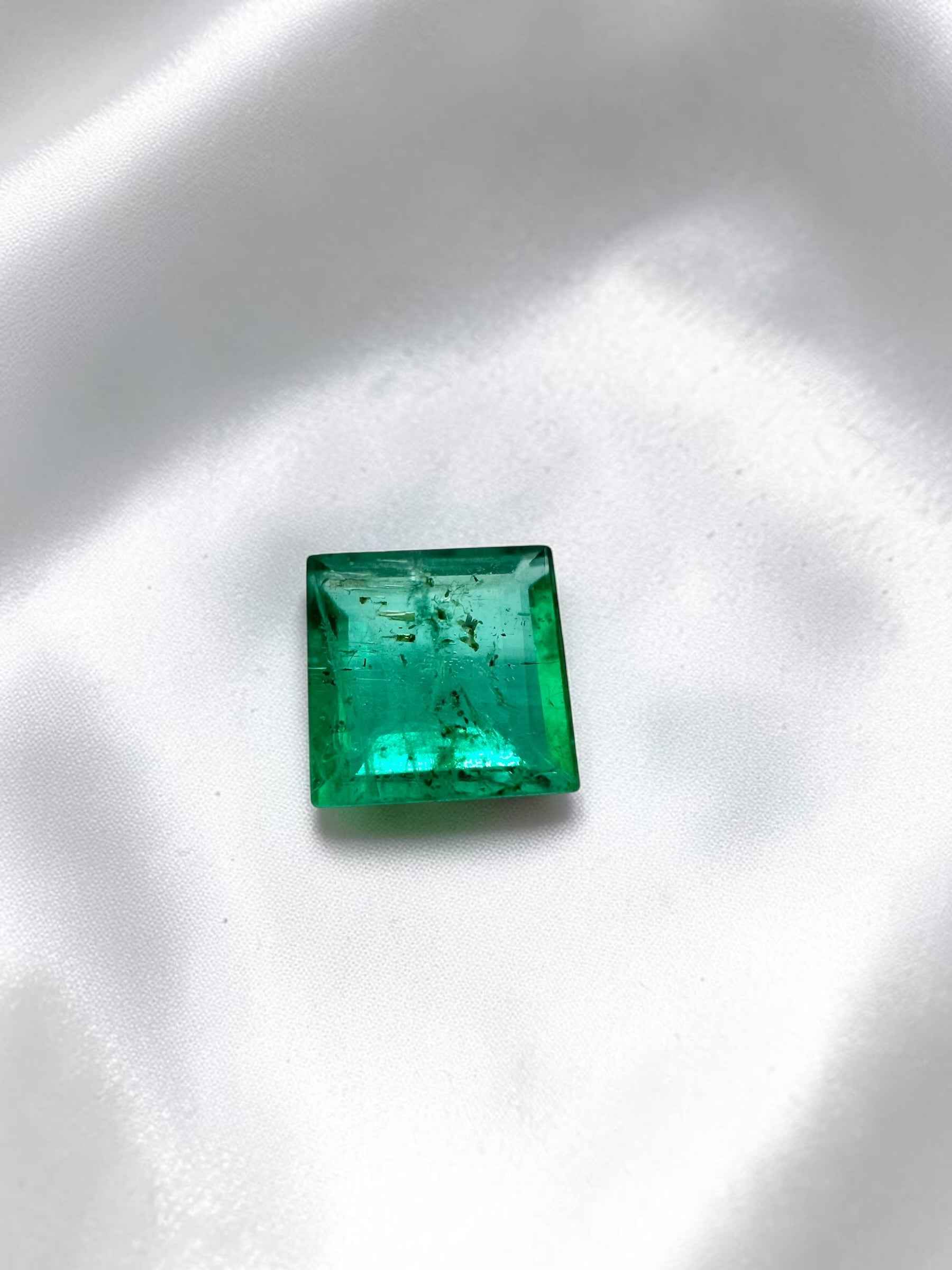 Smeraldo sfaccettato dal Pakistan 0,45ct - BS026