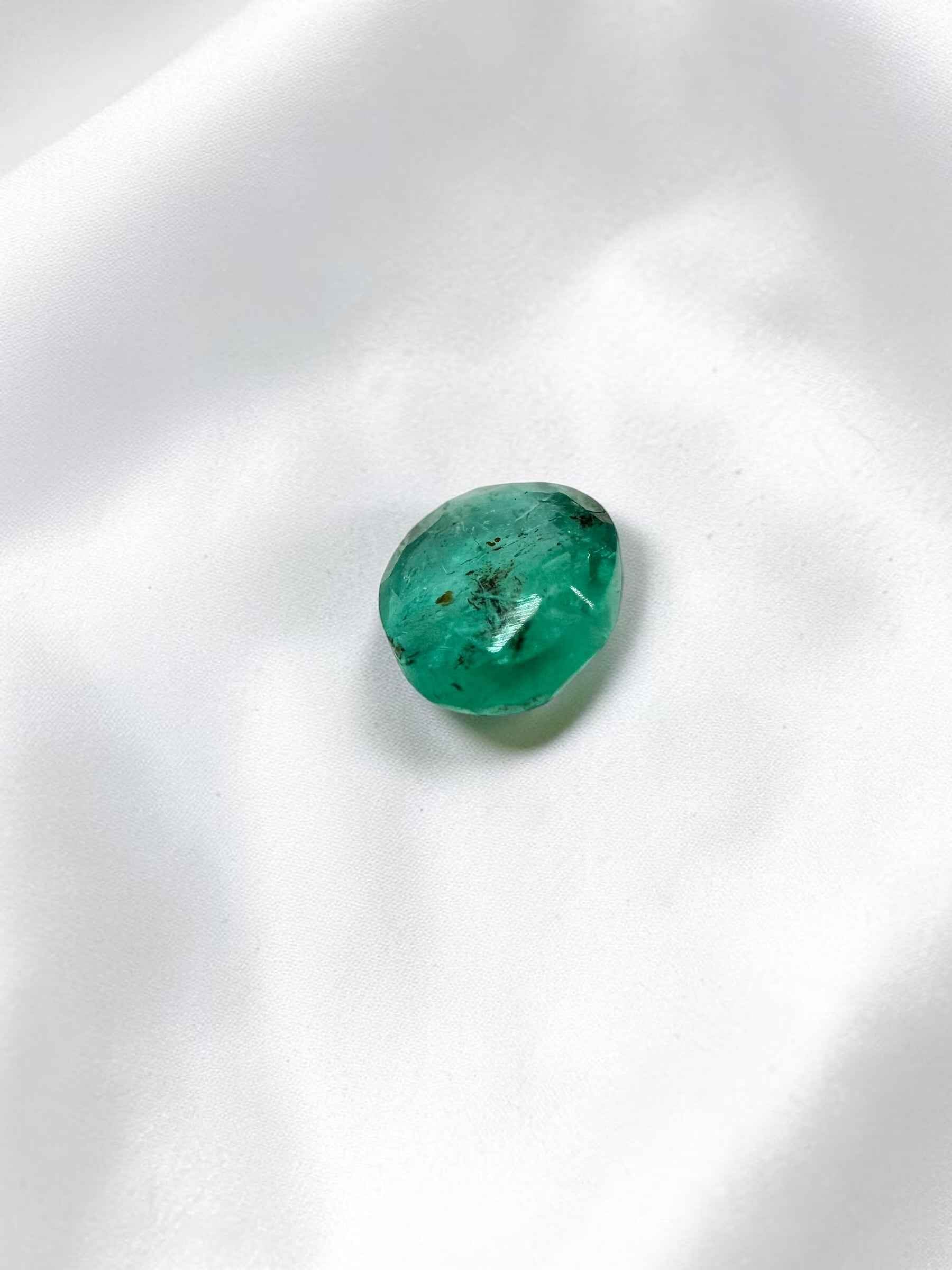 Smeraldo sfaccettato dal Pakistan 0,7ct - BS027