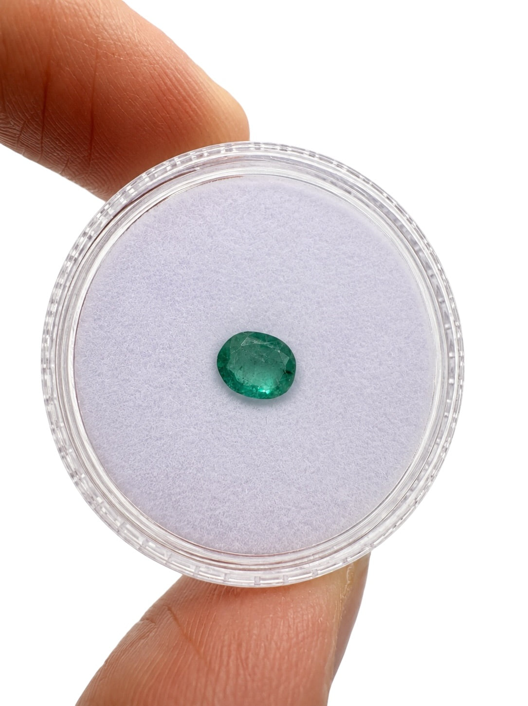 Faceted emerald from pakistan 0,4ct - BS028