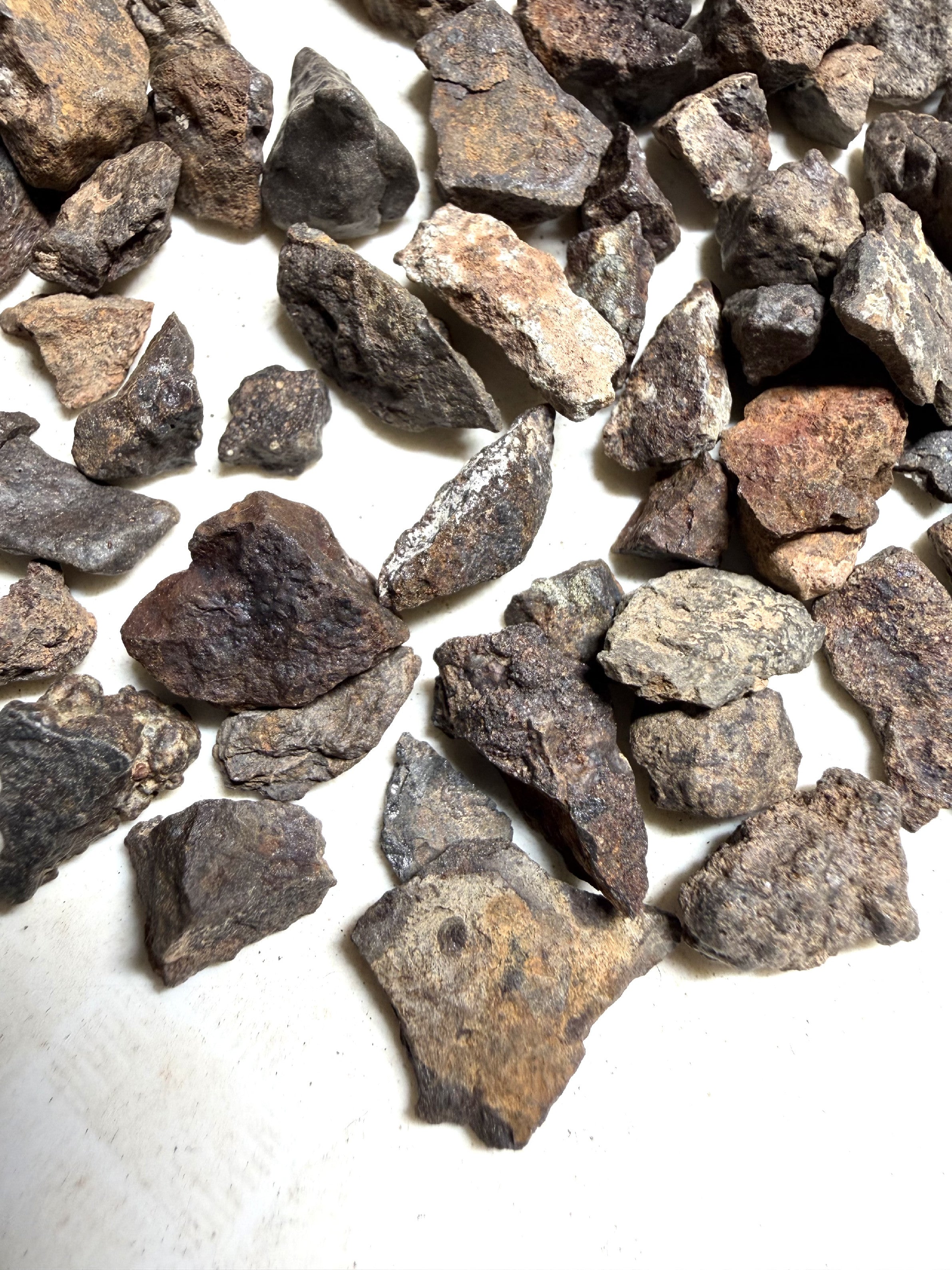 200g of NWA X stony meteorites – Northwest Africa, 0-2g - VEL34