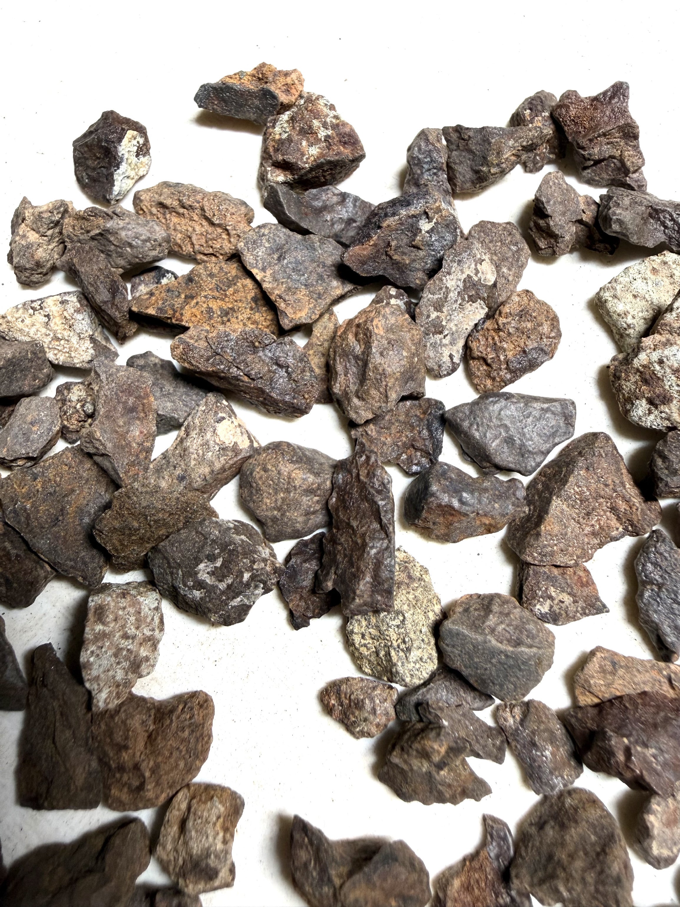 200g of NWA X stony meteorites – Northwest Africa, 0-2g - VEL34