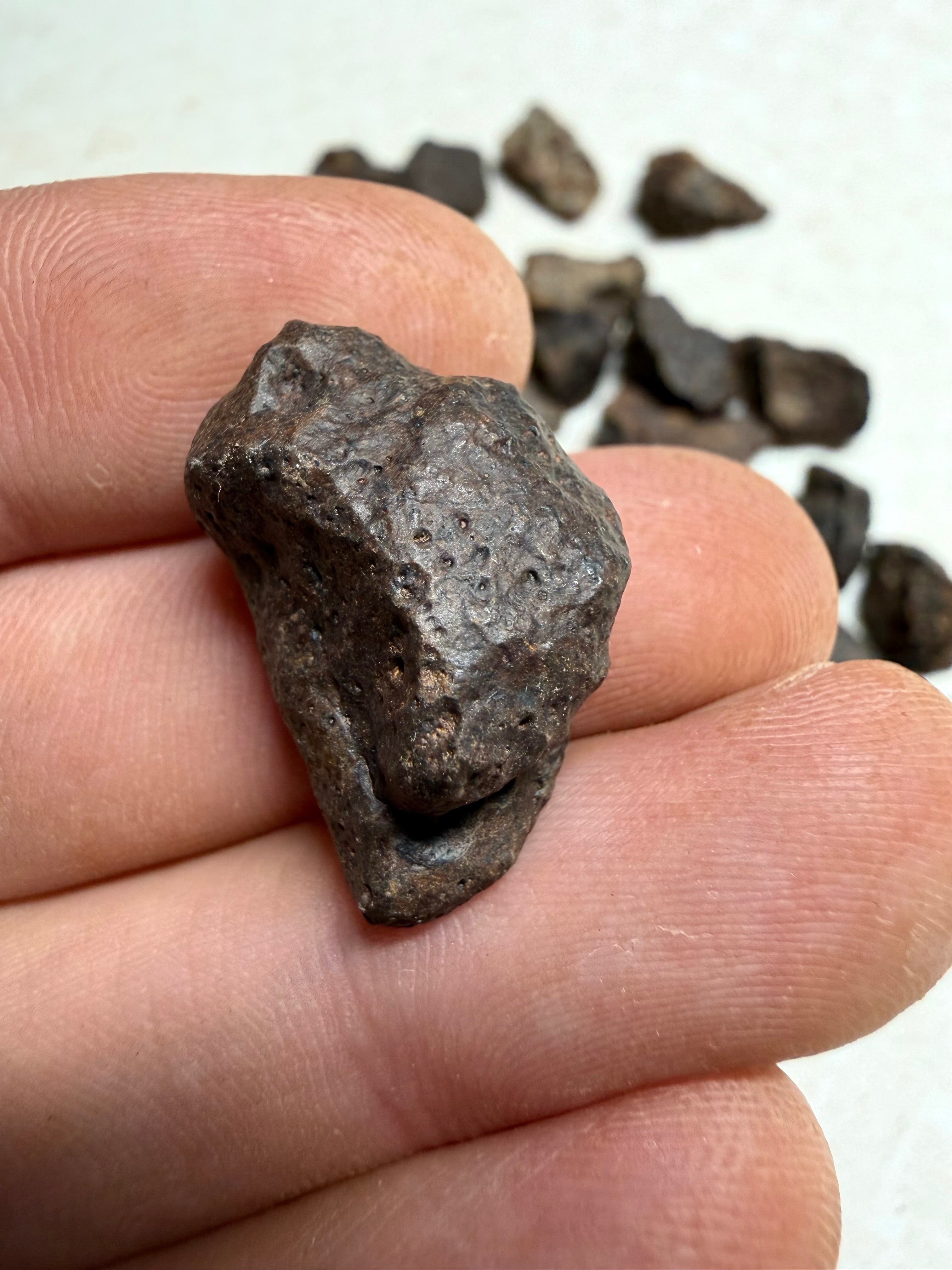 200g of NWA X stony meteorites – Northwest Africa, 2-5g - VEL35
