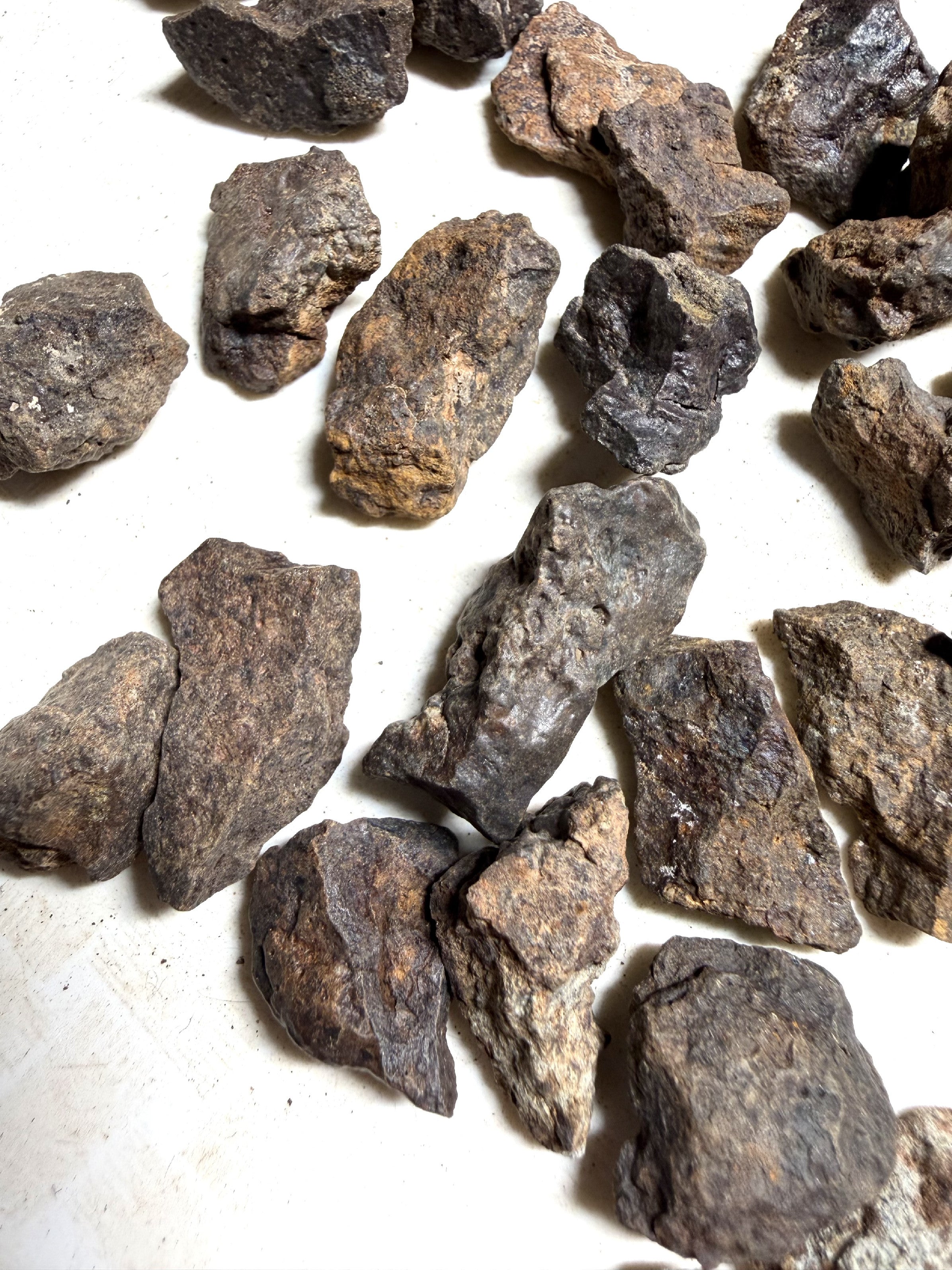 200g of NWA X stony meteorites – Northwest Africa, 2-5g - VEL35