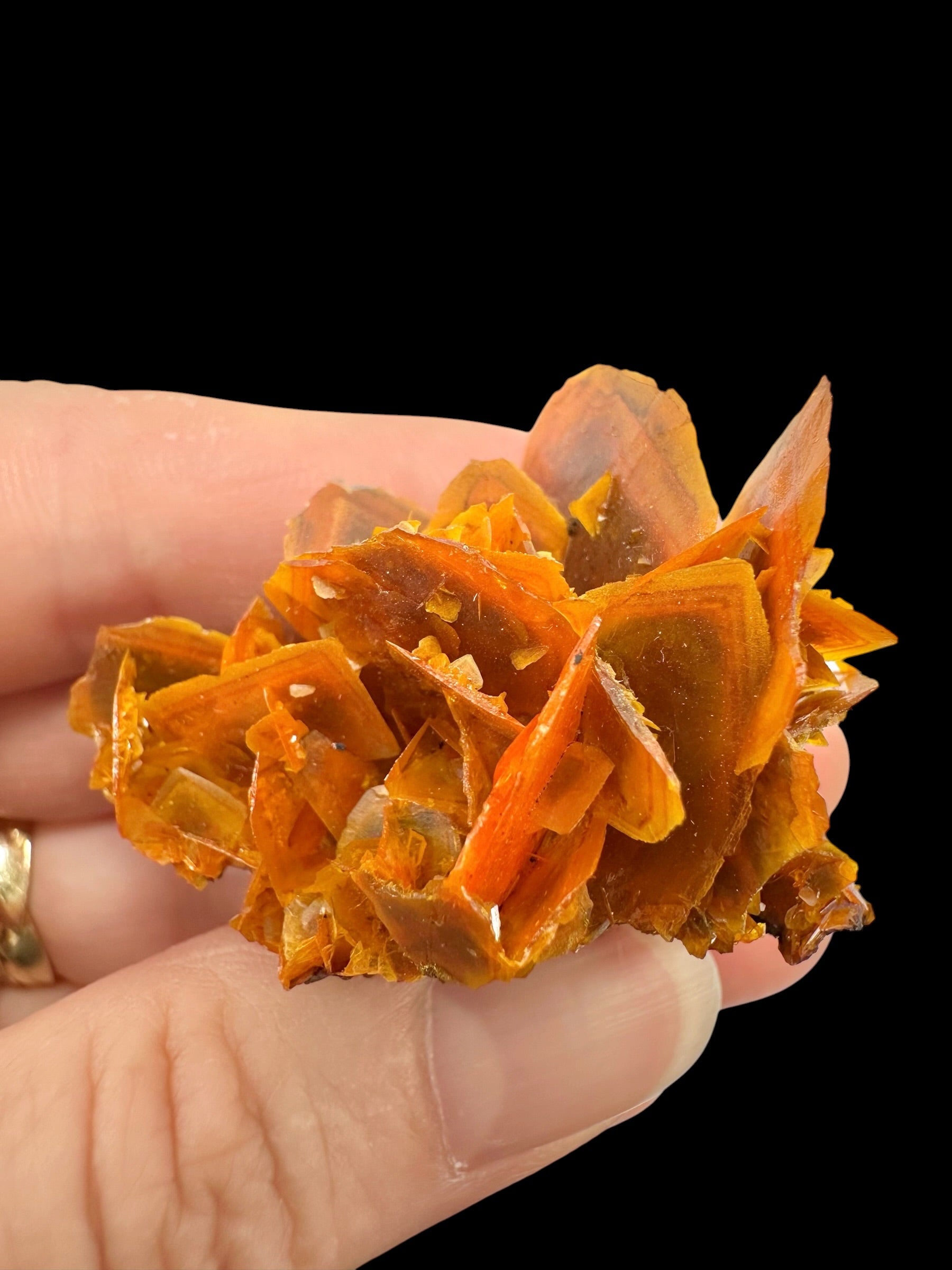 Wulfenite – Kuruktag Mountains – Xinjiang Uygur, China - WY031