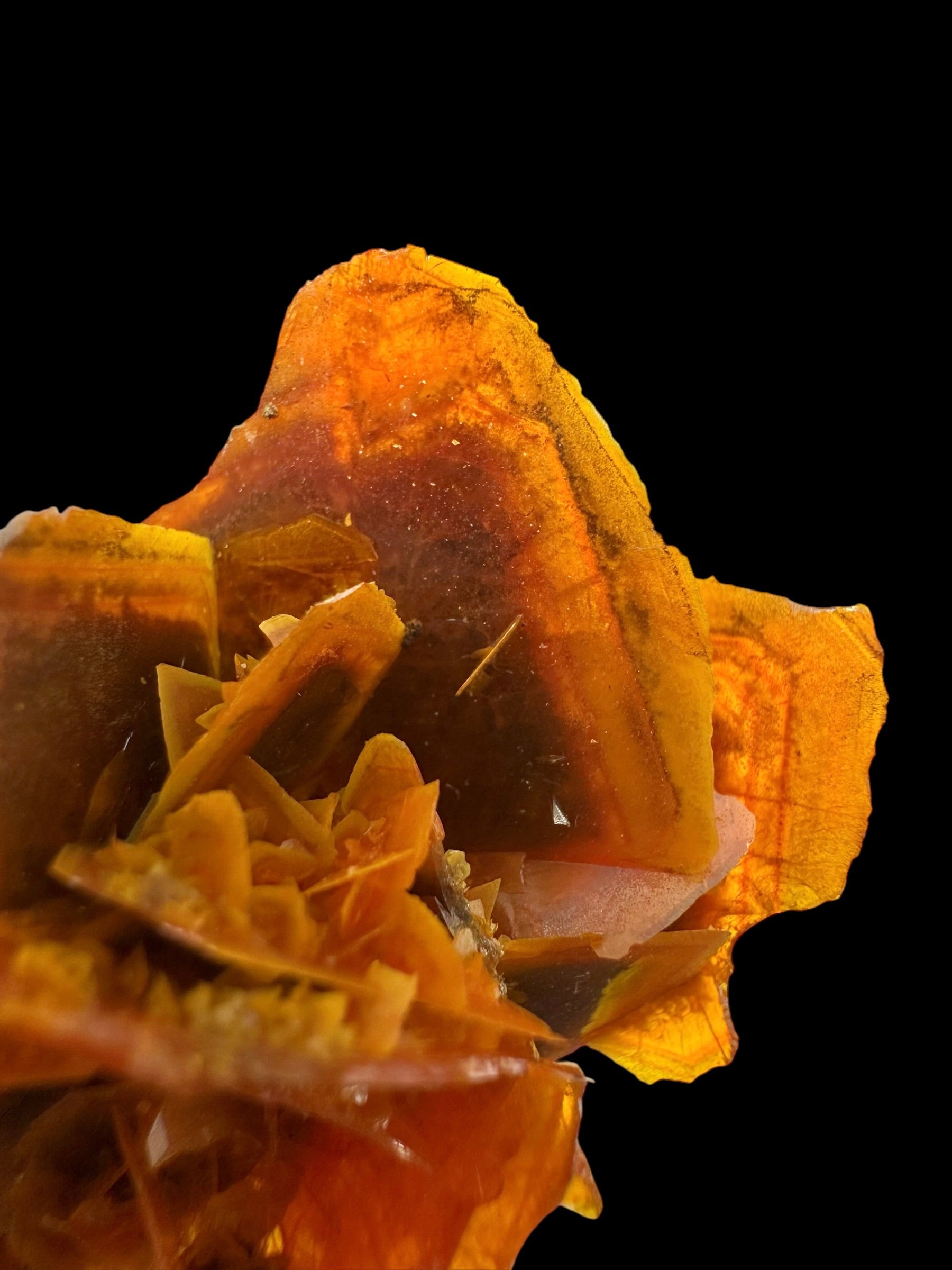 Wulfenite – Kuruktag Mountains – Xinjiang Uygur, China - WY031