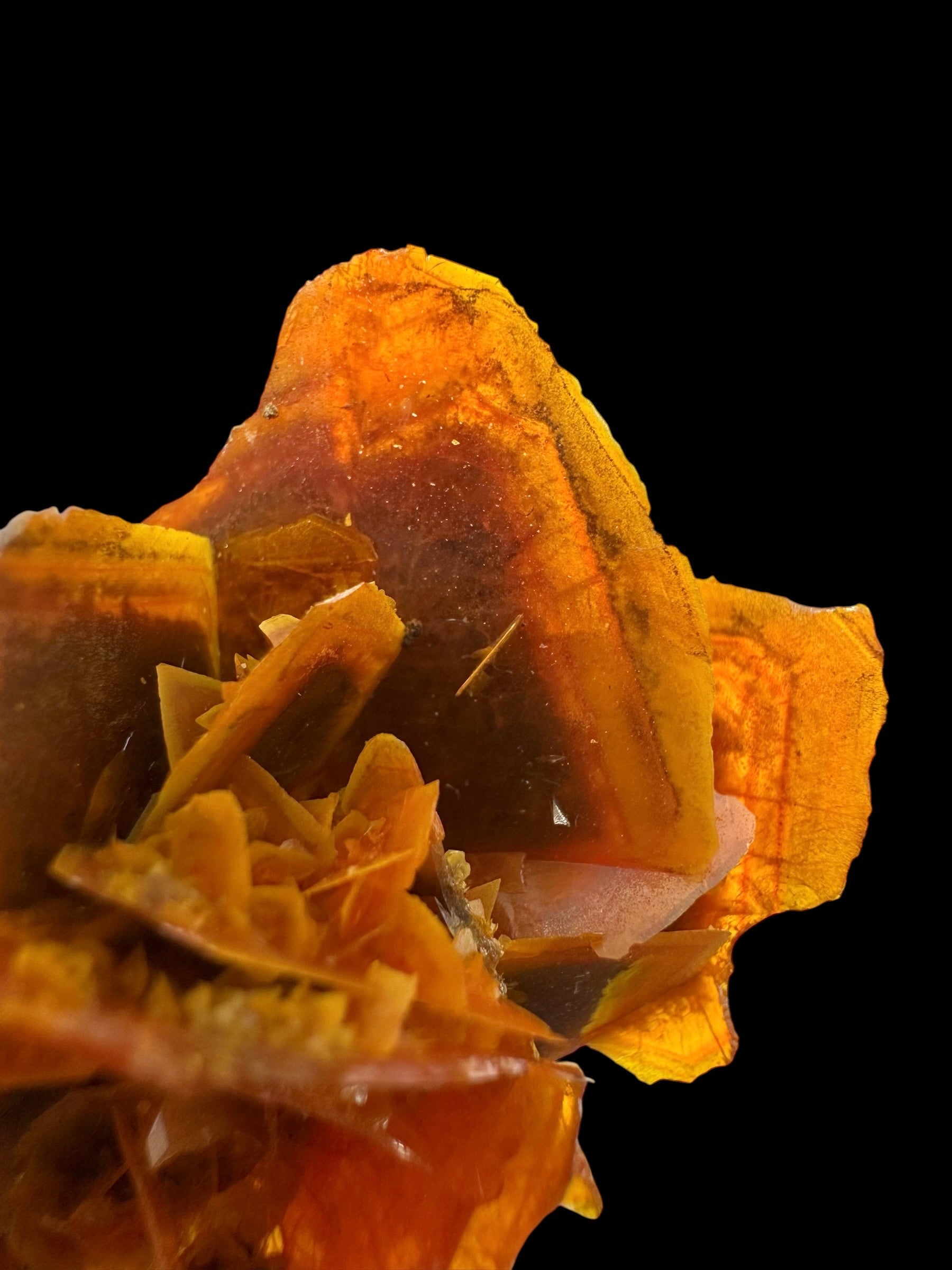 Wulfenite – Kuruktag Mountains – Xinjiang Uygur, China - WY031