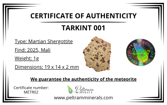 Meteorite Tarkint 001 – 1g – Mali - METR02
