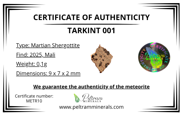 Meteorite Tarkint 001 – 0,1g – Mali - METR10