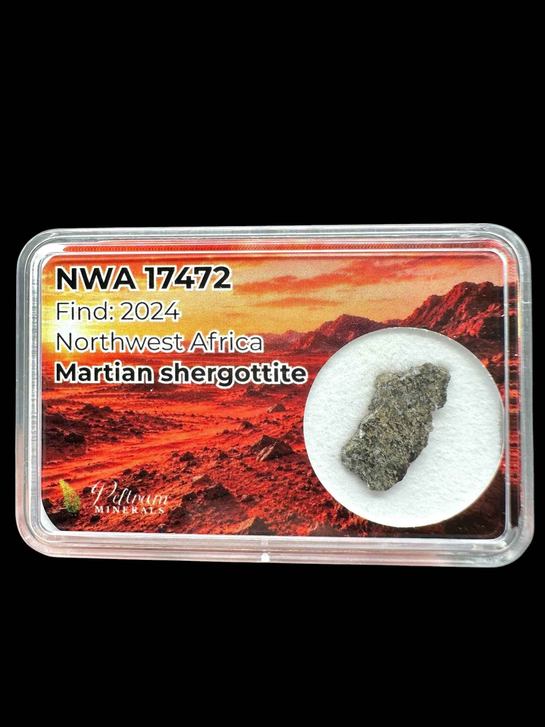Martian Meteorite NWA 17472 – 0,3g – Northwest Africa - MENM06