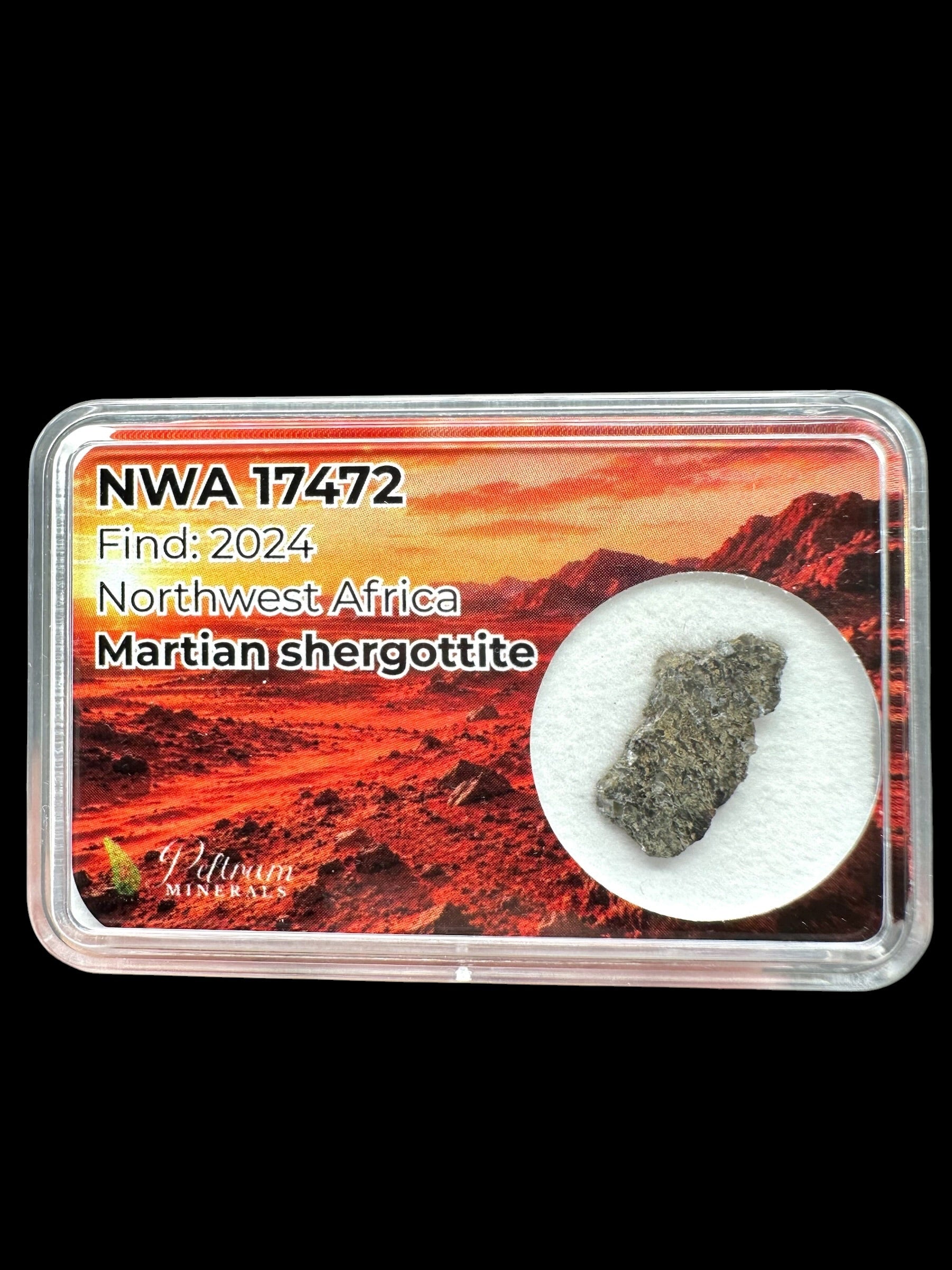 Martian Meteorite NWA 17472 – 0,3g – Northwest Africa