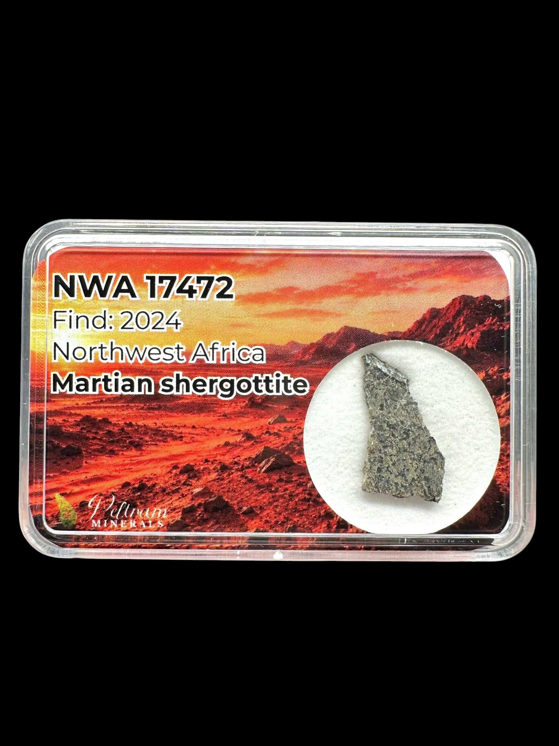 Martian Meteorite NWA 17472 – 0,3g – Northwest Africa