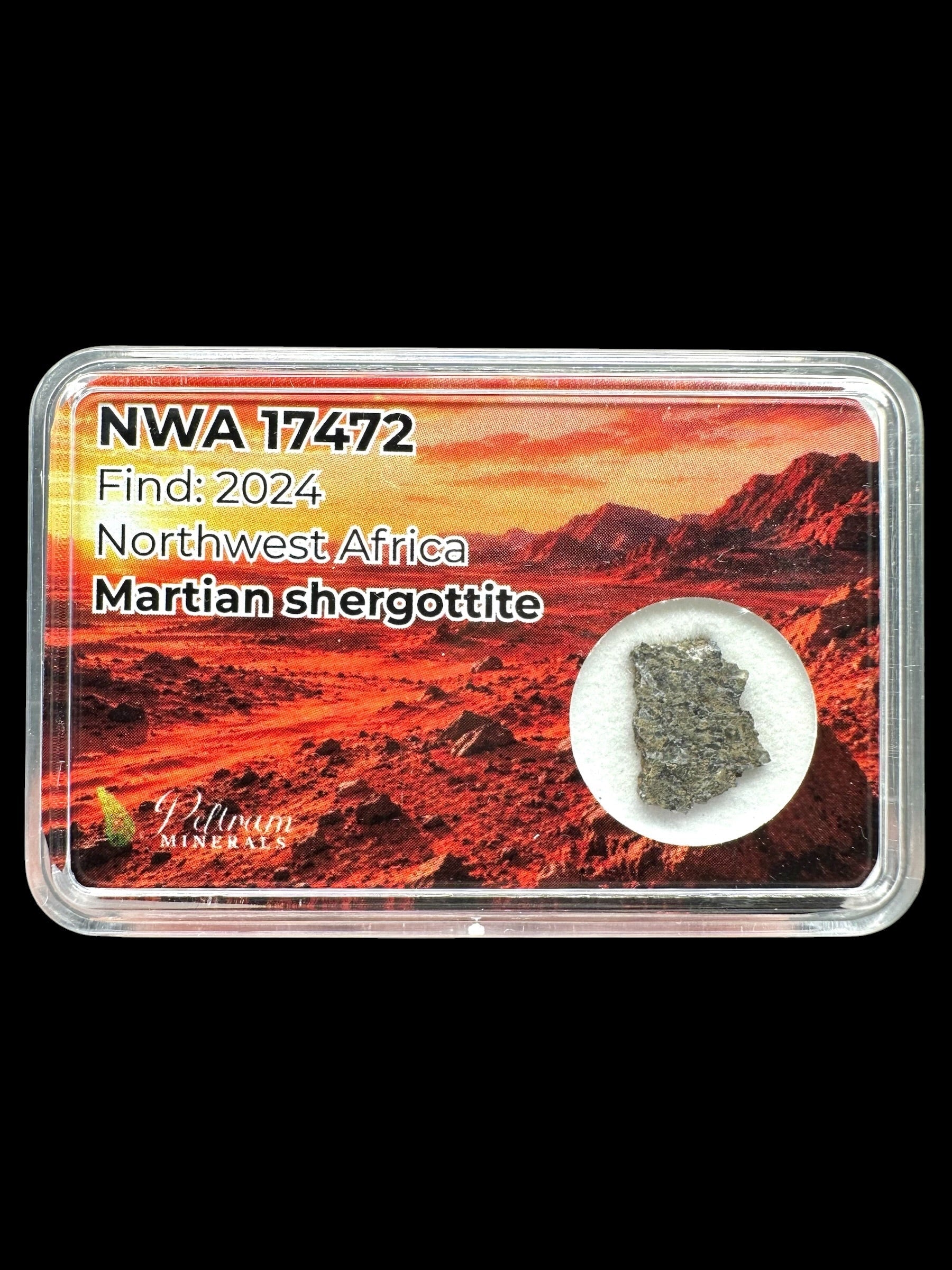Martian Meteorite NWA 17472 – 0,2g – Northwest Africa