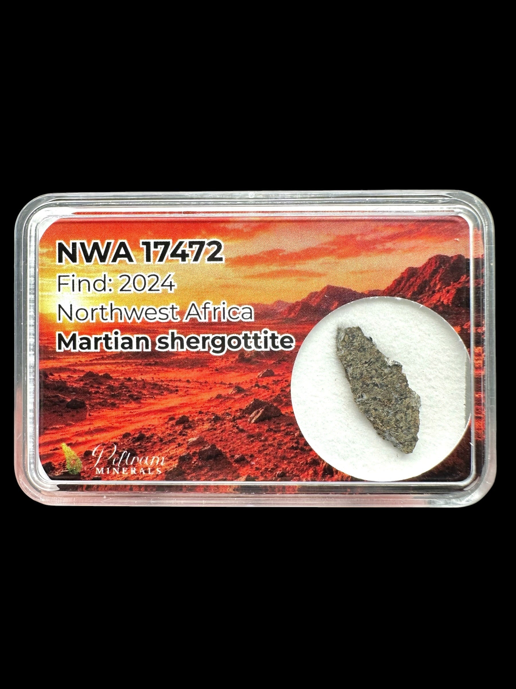 Martian Meteorite NWA 17472 – 0,3g – Northwest Africa