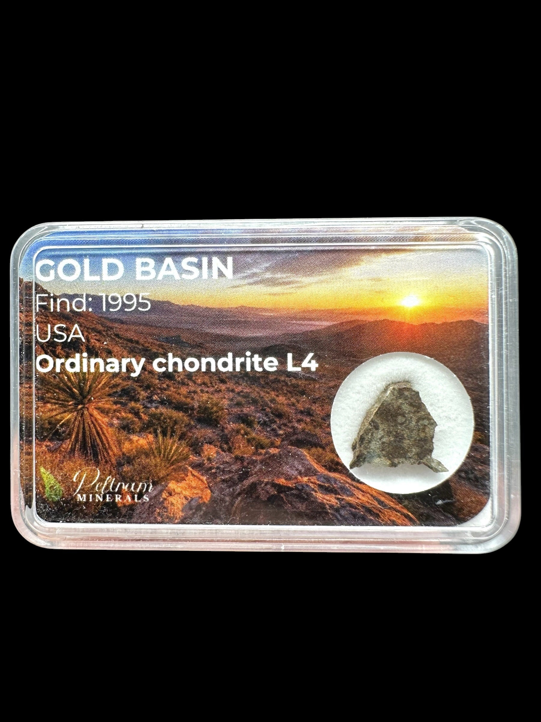 Meteorite Gold Basin 0,4g – Arizona, USA