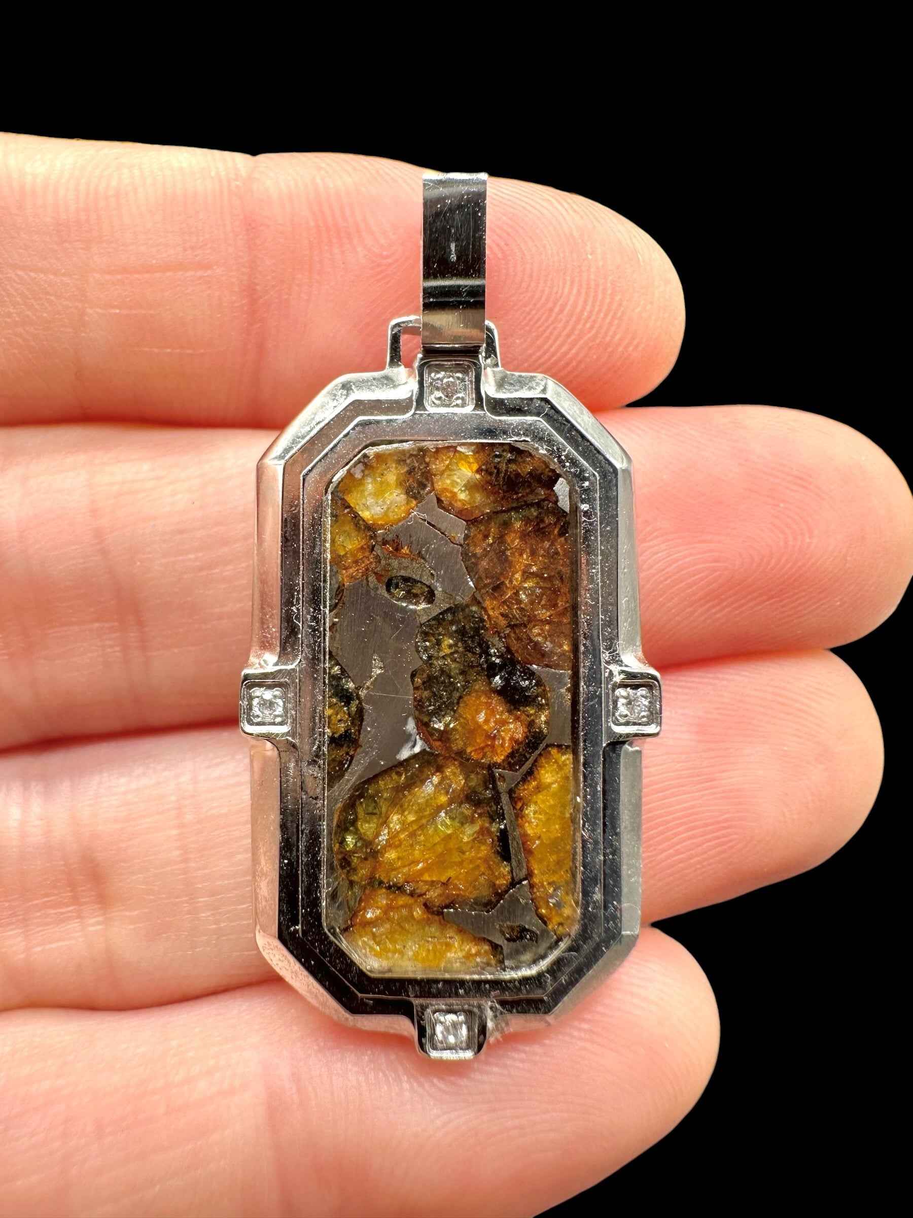 Ciondolo di meteorite Sericho - P/M146